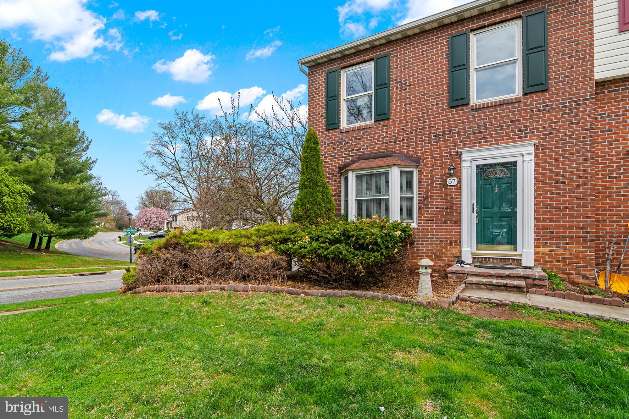 Tucked away on a quiet street in the desirable community of Bright Oaks, 57 Oak Crest Court is a charming 3-bedroom, 2.5-bath home offering the perfect balance of space, privacy, and convenience. Sitting proudly on a well-manicured corner lot, this property boasts wonderful curb appeal and plenty of outdoor space to enjoy. Inside, you’ll find a bright and welcoming layout with spacious living and dining areas ideal for both everyday living and entertaining. The heart of the home is the large kitchen, featuring ample cabinet space and modern appliances, flowing seamlessly into a cozy family room with natural light pouring in. Upstairs, the expansive primary suite is a true retreat, complete with a large closet and a private en-suite bath. Two additional generously sized bedrooms and a full hall bath complete the upper level, offering comfortable accommodations for family, guests, or a home office. The unfinished basement provides endless potential—whether you're envisioning a home gym, workshop, recreation space, or future finished living area, it’s ready for your ideas. Enjoy outdoor living on the spacious deck, perfect for grilling, play, or simply relaxing. The property also includes 2 assigned parking spaces for added convenience. Located just minutes from schools, shopping, dining, and commuter routes, 57 Oak Crest Court is a must-see for buyers seeking comfort, space, and location all in one.