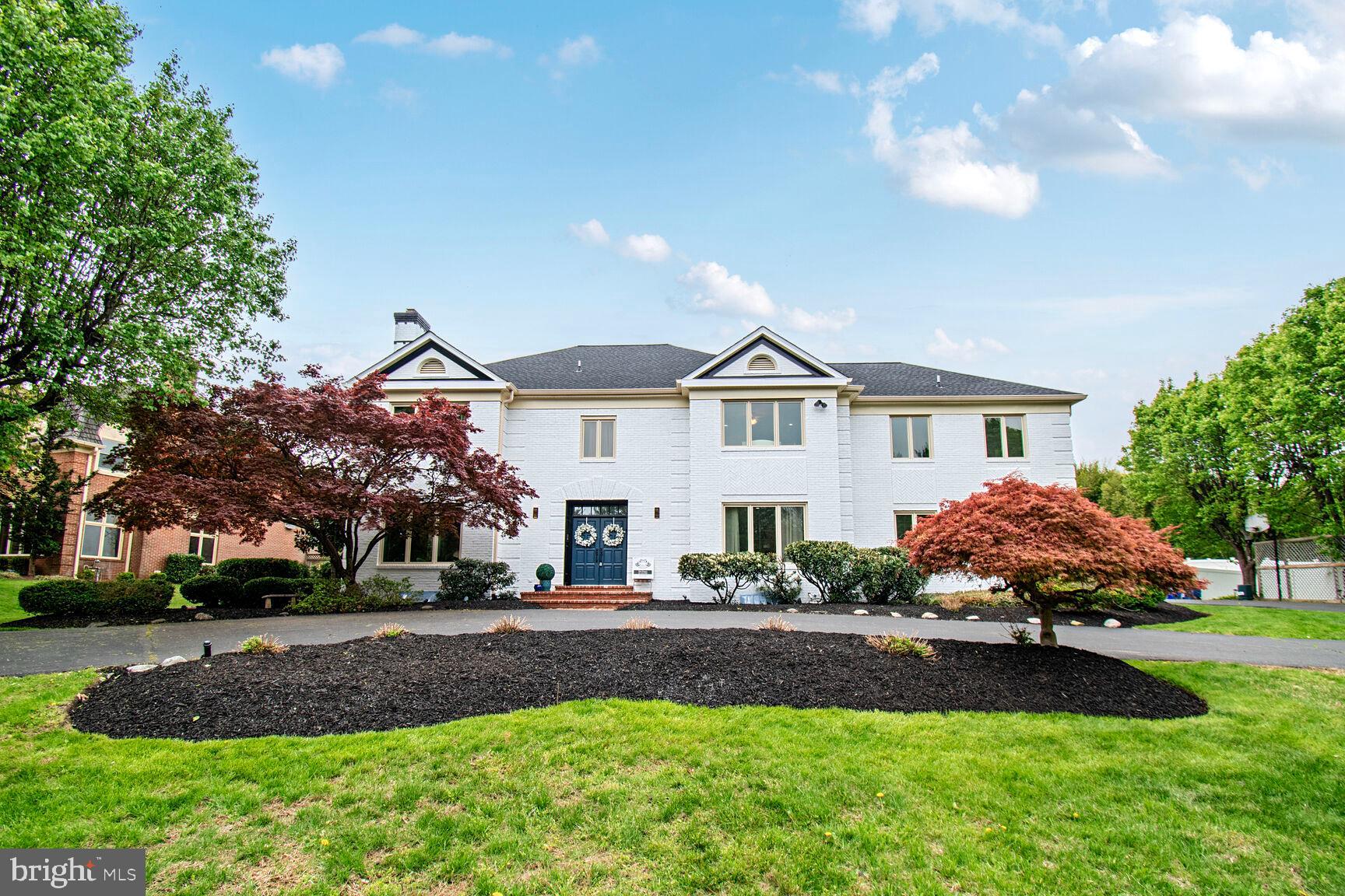 Enjoy the quiet serenity of this bespoke mansion or share it with all your friends! Built for entertaining, the expansive drive parks 30-50 cars, the mature flowering pear tree lined drive denotes promenance as the home is set up on a hill with a half acre circular driveway.  The fully enclosed backyard with renovated pool on it's own elevated level (home has french drain/double sump pumps/excellent drainage) holds hundreds. This close-in Potomac Mansion has been expertly improved with a modern aesthetic over time and is in excellent condition. The brick has been painted white, modern black aluminum and frosted glass window garage doors are brand new.. All the cabinetry and counters lighting and windows (Pella) have been replaced.  The roof has been done. The pool systems have been completely rebuilt.  The lighting, light switches, hardware, laundry room, garage and basement have been finished since the original list date. Landscapers opened the yard for Spring May 17th.  The peice de la resistance of Owner Beth Burgess’ 11times consecutive Airbnb Superhost collection boasts a huge gorgeous all season yard with amazing neighborhood vistas, a 40 by 20 deep water heated pool with built in jacuzzi and retractable cover, marble floors, quartz countertops, shaker cabinets, multiple operable wood burning fireplaces and LED lighting. The interior paint (satin finish), appliances, and floor finish are just two and a half years old. The plumbing has been completely worked through and upgraded from the faucets to the drain lines. Double electrical boxes,thick brick walls, casement windows, LED’s  and a conservative but effective two zone HVAC system along with thoughtful landscaping help  this property achieve reasonable utility and landscaping carrying costs. est.tax 20k. The location is one of the most beautiful streets in the area with proximity to modern castles and Moco’s biggest home at 50k SF. It has excellent commuting always against traffic with six major ateries and three highway onramps, you can get to Bethesda and Chevy Chase  in 15 minutes and Georgetown in 30 via the Clara Barton. Queen Elizabeth the Third design and Kings Construction took a basic rehab and polished it off to a gem of substantial beauty and performance.  The house lives easy with private easy to clean spaces.

Agent Owner.