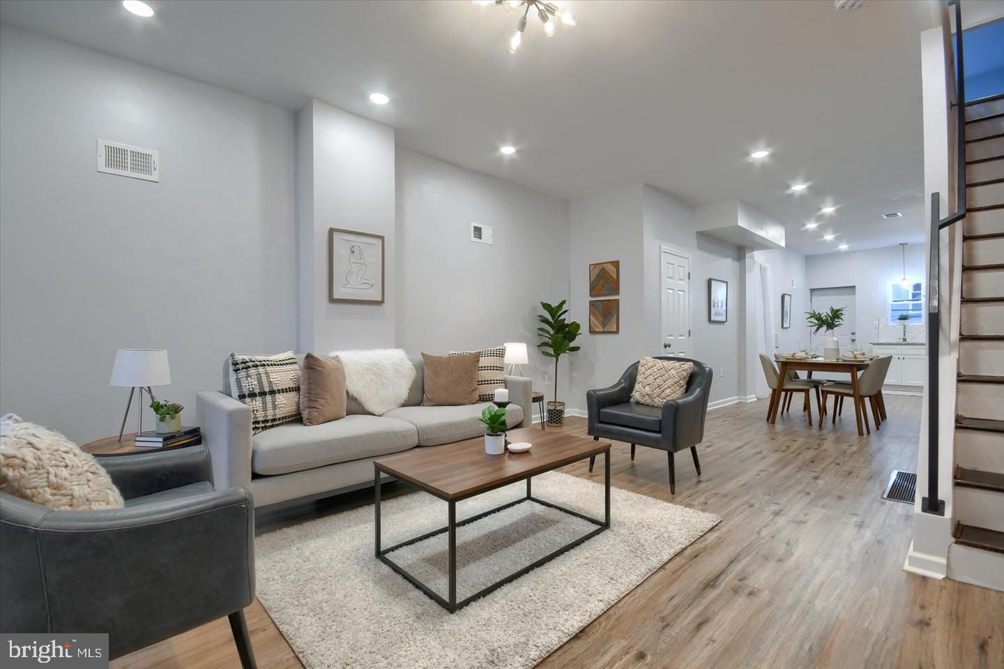 Welcome to 107 N Yewdall Street, Philadelphia, PA — a beautifully renovated 3-bedroom, 1.5-bath home that perfectly blends modern upgrades with timeless character. Fully renovated in 2023, this move-in-ready property features an open floor plan designed for comfortable living and entertaining.

Step inside to find an inviting living space highlighted by an exposed brick wall that adds warmth and charm. The updated kitchen is equipped with sleek stainless steel appliances, modern finishes, and ample cabinet space.

Additional upgrades include a 200-amp electrical service, providing enhanced efficiency and convenience for today’s lifestyle. The spacious bedrooms and updated bathrooms offer comfort and style throughout the home.

Conveniently located close to public transportation, shopping, dining, and major roadways, this property offers easy access to everything Philadelphia has to offer. Don’t miss the opportunity to own this beautifully updated home!