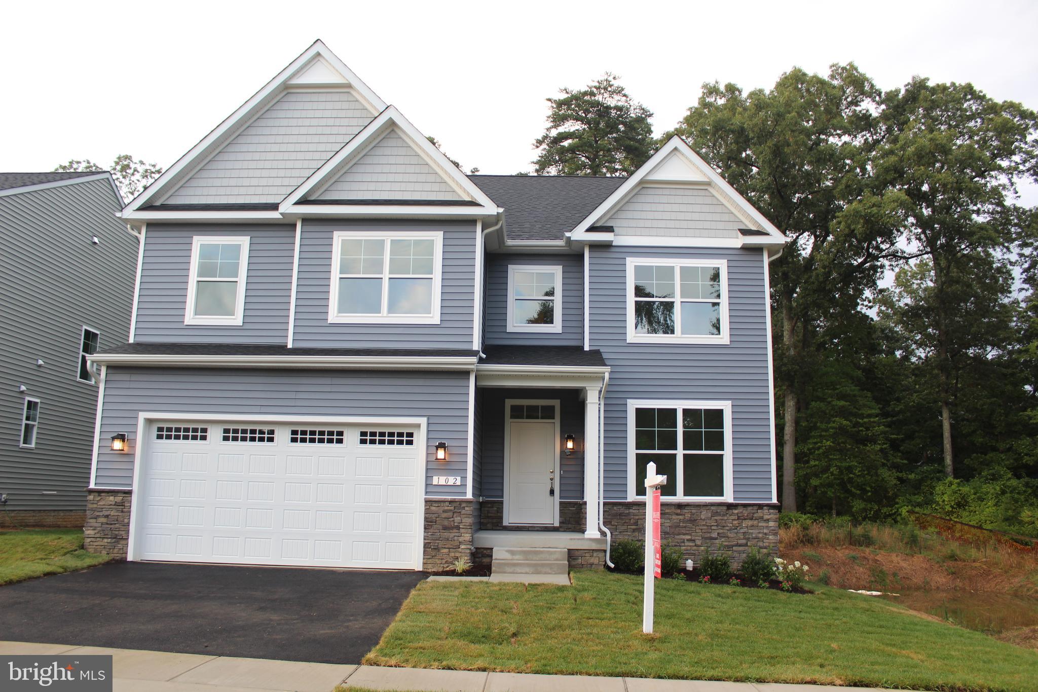 Brand new home ready for IMMEDIATE occupancy!  This colonial 2800 sq.ft + offers large library/office with custom French doors. This open concept kitchen comes with upgraded gas cook top, hood, Microwave/oven and a 9ft island with Quartz counter and huge walk-in pantry. The gourmet kitchen is open to a large sunroom and a Family room with gas fireplace. The four bedrooms home come with a principal bedroom with tray ceiling, a luxury bathroom with a 7ft custom shower, his and her vanity and his and her walk-in closet. You will love the second-floor walk-in laundry room.
This home has a full basement with areaway and Rough in full bath. $10,000 closing help.


Wagner homes has two more lots to build on. The Homes have Great Curb Appeal and Are Surrounded by Forest Conservation for a More Private Neighborhood. There are Two Different Models w/the Potential of a First Floor Bedroom. 3-Car Garages! Standard Features Include such Upgrades as 5¾” Hardwood in Foyer, Powder Room, Kitchen and Dining Areas. Tray Ceiling in the Primary Bedroom and Custom Tile in Bath. Kitchen has Large 8-Foot Island, Granite Countertops, 42” Maple Cabinetry with Crown Molding. Large Primary Bedroom with Two Walk-In Closets and Super Bath. Builder Offering closing help!  THIS MONTH SPECIAL ** FREE GOURMET KITCHEN** $7,500 saving and $10,000 in closing help.