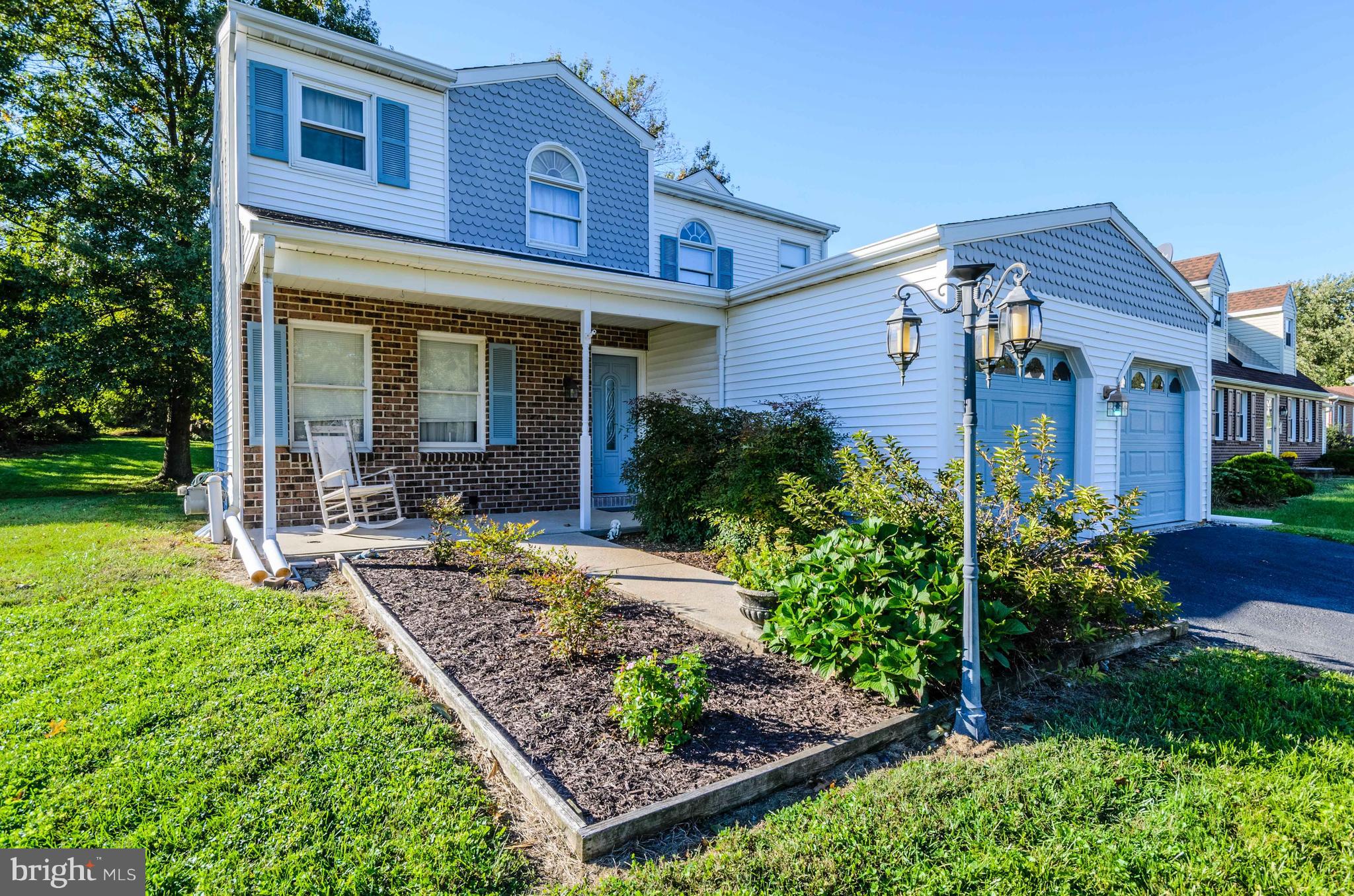 Check out this cozy very well maintained and beautifully improved turn key home in walking distance to Red Lion Schools!  Improved kitchen, large family room with two story cathedral ceiling open to upper level, large living room with dining area that opens onto backyard patio!  Large finished basement with kitchenette, bar, and wood wainscoting.