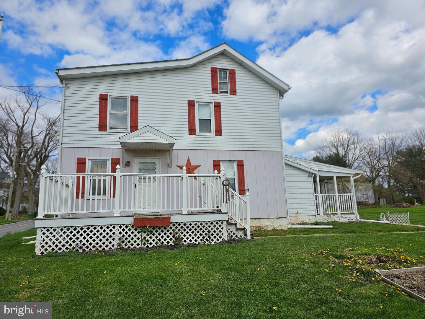 Price reduced! Residential home AS IS w/ commercial bldg 3800 sq ft. Bring your offer on this unique opportunity. Residential home next to commercial building. Work next to where you live, or use it as an investment.  Oh the possibilities! Make an appointment today! This unique property offers 2 parcels. 271 England Creamery is a 4 bedroom 1 bath home in need of repair with a nice pole barn. The adjacent parcel .32 acre zoned C2, a 3800 sq ft building previously occupied by an antique store and country shop is being sold with this property.  This commercial space has heat and central air. Please call for details.
