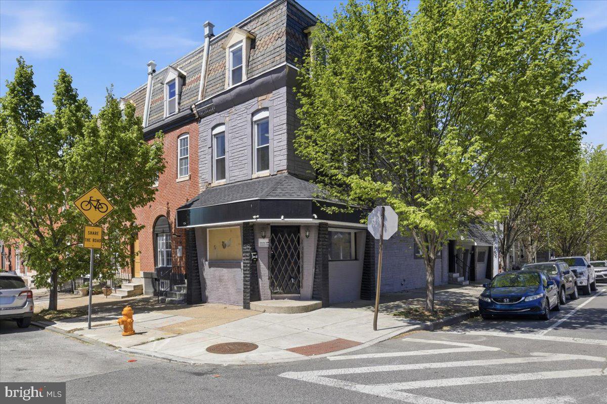 Exceptional mixed-use investment opportunity in the heart of Patterson Park! 3126 E Baltimore St features a versatile and fully renovated property offering strong income potential across multiple units. The ground level includes a commercial storefront with a kitchenette and half bath, previously rented for $2,000/month, along with a separate rear studio apartment with full bath and its own private street entrance, currently rented for $900/month.  The upper levels offer two residential units: a spacious 2 bedroom / 1 full bath apartment on the second floor, previously rented for $1,400/month, and a well-appointed 1 bedroom  / 1 full bath apartment on the third floor, previously rented for $1,200/month. All units have been completely renovated within the past few years, providing modern finishes. Ideally located just steps from Patterson Park and convenient to local dining, shopping, and major commuter routes, this property is perfect for investors seeking a turn-key asset with multiple income streams or an owner-occupant looking to offset expenses. A rare opportunity in a thriving Baltimore location!
