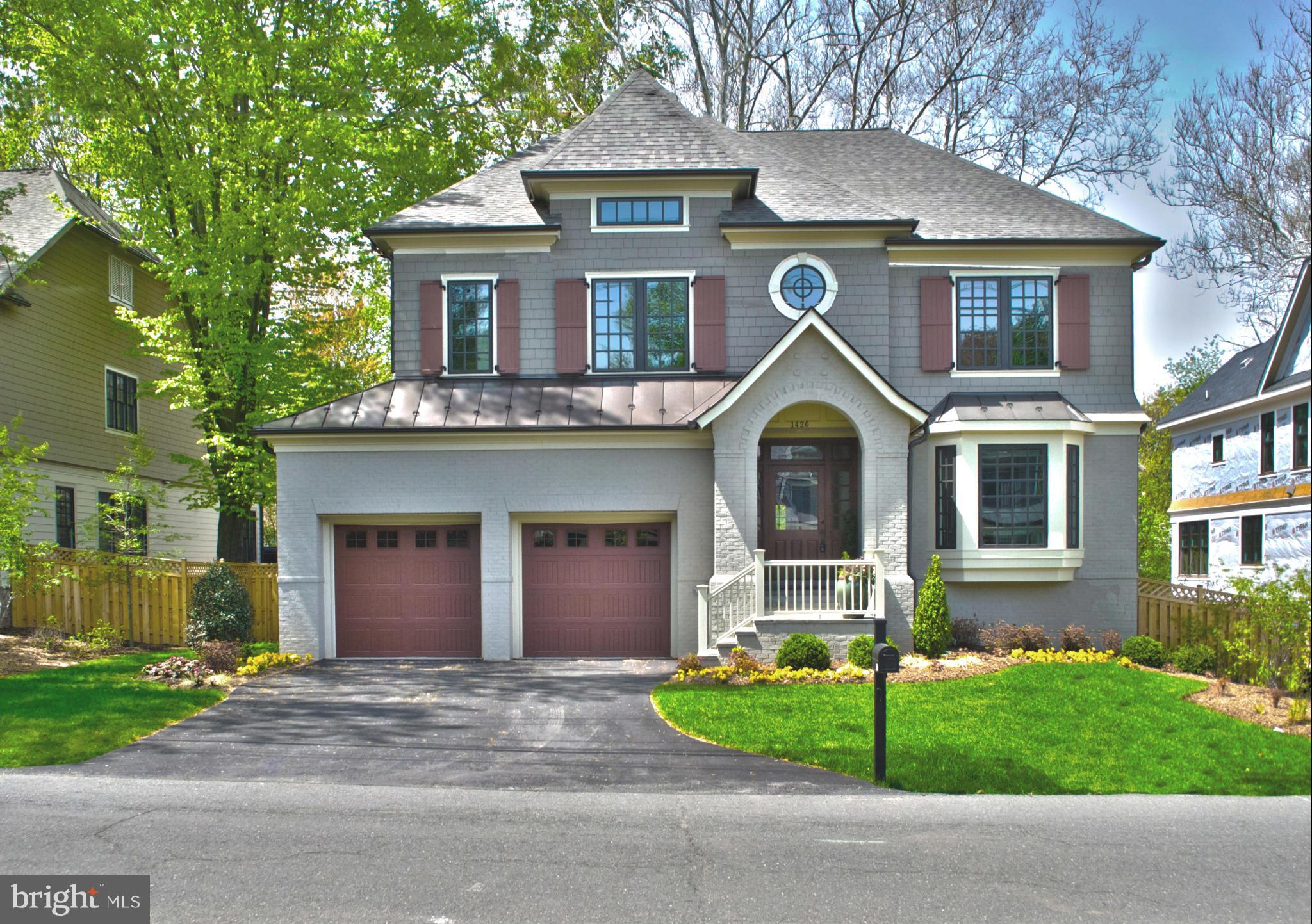 OPEN SAT 5/17 12-4 and SUN. 5/18 12-4!! AMAZING NEW PRICE! BEST VALUE IN WEST McLEAN. New Custom Home by Madison Homes.  In Town Living.  Innovative new design with over 6,000 sq ft on 3 levels. Custom, upgraded finishes, gourmet kitchen. Secluded Dramatic Library with 12 ft. ceilings & Media Room on their own levels. 5 BR each with an en suite bath.Top quality finishes. Builder warranty included.