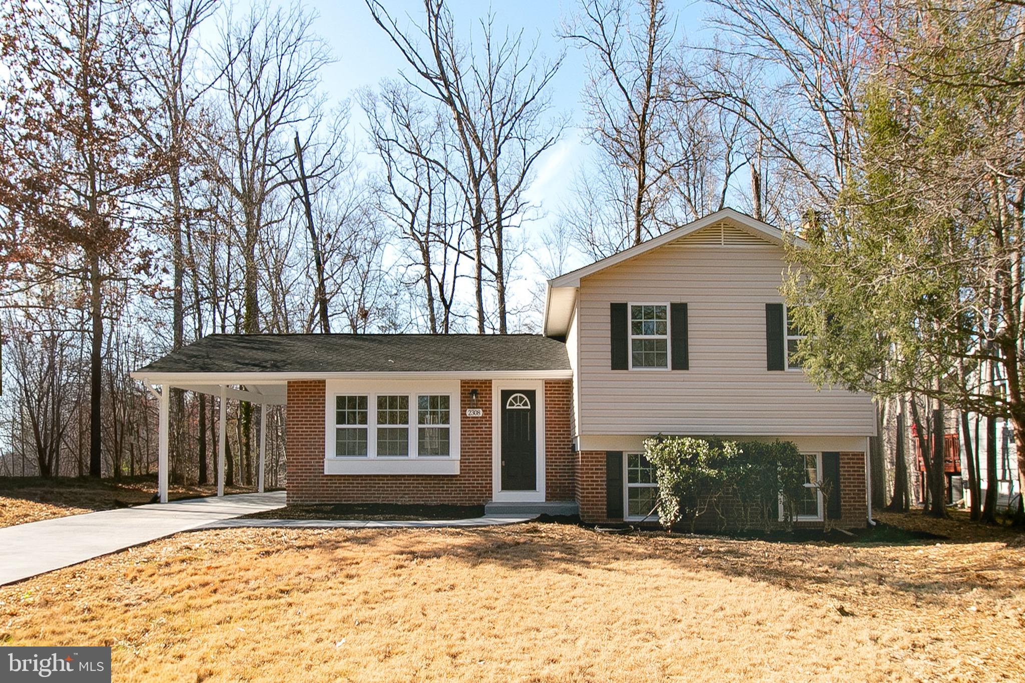 Welcome to 2308 William and Mary Drive, a completely renovated 5-bedroom, 3-bathroom split-level home in the heart of Alexandria. Thoughtfully updated from top to bottom, this home offers modern finishes, functional living spaces, and major system upgrades for peace of mind.
The main level features a bright and open layout with a spacious living and dining area, ideal for both everyday living and entertaining. The fully renovated kitchen showcases brand new cabinetry, countertops, stainless steel appliances, and updated fixtures, creating a clean and contemporary feel.
Upstairs, you’ll find four generously sized bedrooms and two fully updated bathrooms, all featuring brand new finishes and fixtures. The lower level provides additional living space with a large recreation room, a fifth bedroom, a full bathroom, and a dedicated laundry area—perfect for guests, a home office, or flexible living needs.
No detail has been overlooked, with upgrades including a new roof, new windows, new HVAC system, new water heater, new vinyl siding, and all new appliances. Exterior improvements include a brand new driveway, an attached carport, and a newly constructed patio overlooking a nicely sized backyard—ideal for outdoor entertaining and relaxation.
Located in an established Alexandria community, this home offers convenient access to nearby shopping, dining, and everyday essentials at Hollin Hall Shopping Center, Mount Vernon Plaza, and Belle View Shopping Center. Outdoor enthusiasts will appreciate proximity to parks, trails, and the scenic George Washington Parkway.
Commuters will love the easy access to major routes including the George Washington Parkway, Route 1, I-495, and I-95, providing a convenient commute to Old Town Alexandria, National Harbor, the Pentagon, Fort Belvoir, and Washington, DC. Public transportation options including Metrobus routes and nearby access to the Huntington Metro Station make getting around the region simple and efficient.