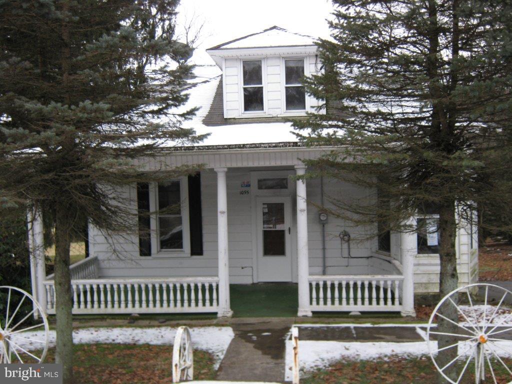 HUD homes are sold as-is condition. Buyer is responsible for all of the 2% Transfer Tax and any and all municipal inspections. All offers must be submitted online through hudhomestore.com HUD CASE # 446-351333. Single Cape Cod style home situated in a rural setting in Barnesville.  Offers plenty of space, eat-in kitchen and a bedroom and a full bath on the main level. Enjoy the Sunroom and large front porch for relaxing in the summer months. You will also have a Detached garage with this home.