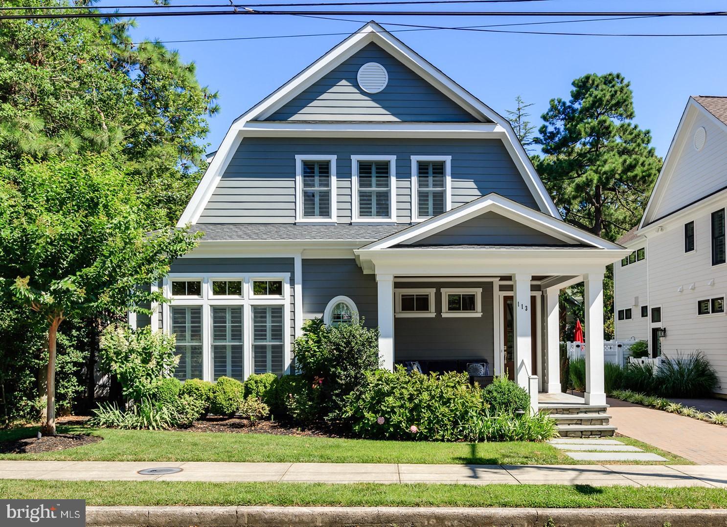 Introducing 113 Rodney Street also known as 'Rodney Manor' in South Rehoboth.  Featuring the ideal location, just 1.5 blocks from the renown Rehoboth Boardwalk, Rehoboth's sprawling beaches, and downtown Rehoboth's restaurants and charming boutiques.  Rodney Manor is a stunning custom home that shows like a model.   Beautifully appointed and tastefully decorated with chic coastal finishes and decor.  This home was designed with comfortable living and entertaining in mind featuring a grand living area and exquisite chef's kitchen with granite counters, prep island, ample storage and cabinetry, gas range, dual ovens, dishwashers and refrigerators, wet bar, ice maker and much more!   The soaring ceilings, detailed trim, intricate hand laid tile, custom lighting, and calming color palette compliment every turn of this stunning home.  No detail has been overlooked at Rodney Manor.  The home features 5 bedrooms, 5.5 baths, a first-floor master suite with gas fireplace, dual laundry facilities, and an elevator for ultimate convenience.  Some of the home's most exquisite details include hardwood floors, soaring ceilings on the first level and vaulted ceilings throughout the 2nd level, custom built closet systems in every bedroom, state of the art surround sound throughout, 3 gas fireplaces, and the list goes on.  Not only does Rodney Manor impress on the interior, the property's outdoor livings spaces are sure to leave an impression.  Fenced for extra privacy, the rear yard features a heated Salt Water pool complete with a hot tub, outdoor shower, and a paver patio complete with a charcoal / gas grill.  Rodney Manor is a property that you may never want to leave.  This property is a superb investment with an impressive rental history and current bookings too.  While a rental machine, pride of ownership truly shows as the home has been tastefully decorated and meticulously maintained.  Built prior to zoning changes, Rodney Manor boasts approximately 2,963 square feet of living space with a pool.  This property simply cannot be duplicated!
