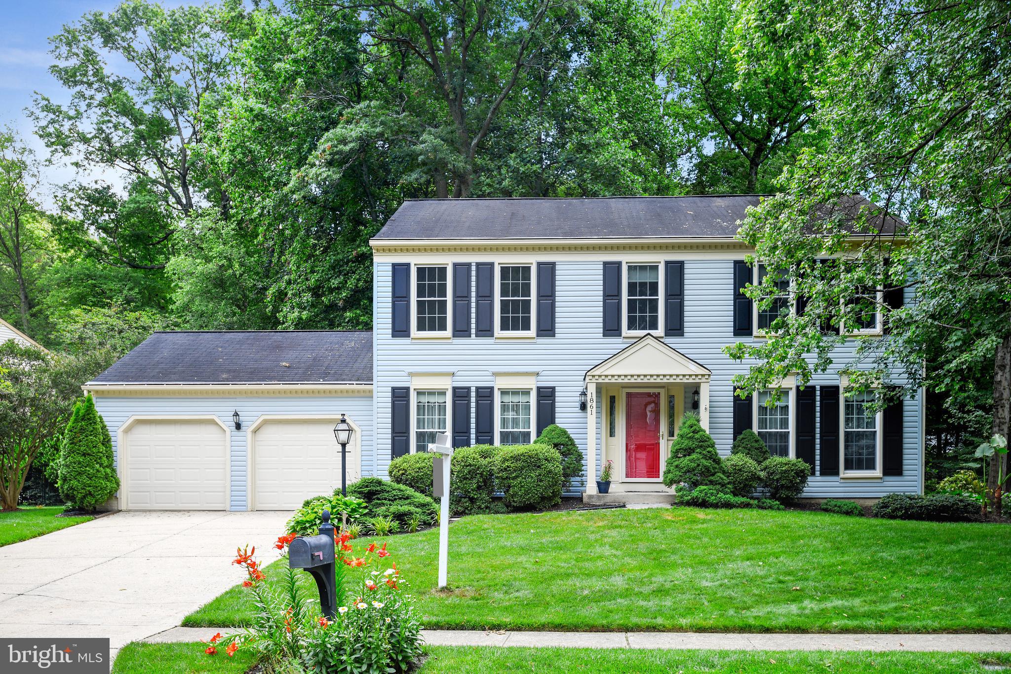 Location, location, location! Lovely  Colonial home built in 1984 with many upgrades on a nicely wooded1/3 acre lot. Beautiful landscaped oasis within a quiet community.  Spacious four bedroom home with partially completed basement as well as an unfinished area for a workshop, laundry, and additional built in shelving for storage. Many updates and improvements!  Oak French doors to living room (2008), Mendota D-40 fireplace with remote in family room (2006), Double-hung windows with low-E, Argon fill throughout the house (2005), Carrier furnace/air conditioner with expansion tank and filter (2014), Whole-house Carbon X HVAC air purification system (2020), 50 gallon power vent hot water heater (2019) w/ six-year warranty, Duct vents cleaned (2020) with follow-on pre-paid antibacterial treatment, Gutter Helmet system on roof (2005), No-paint siding with installation (2010), Invisible Fence around yard perimeter (2006), Expanded 24'(l) x 16'(w) deck with low voltage lighting and sensor (2018), Wired for surround sound (tv/stereo) in family room (2011); upstairs hall bath tiled and remodeled (2012); master bathroom upgraded with Italian tiling (2014).  Conveniently located near all the amenities of the surrounding region within walking distance of Crofton Middle School and Crofton High School with an easy commute to Annapolis/Baltimore/Washington D.C/Fort Meade.  Home warranty provided.  Welcome home!