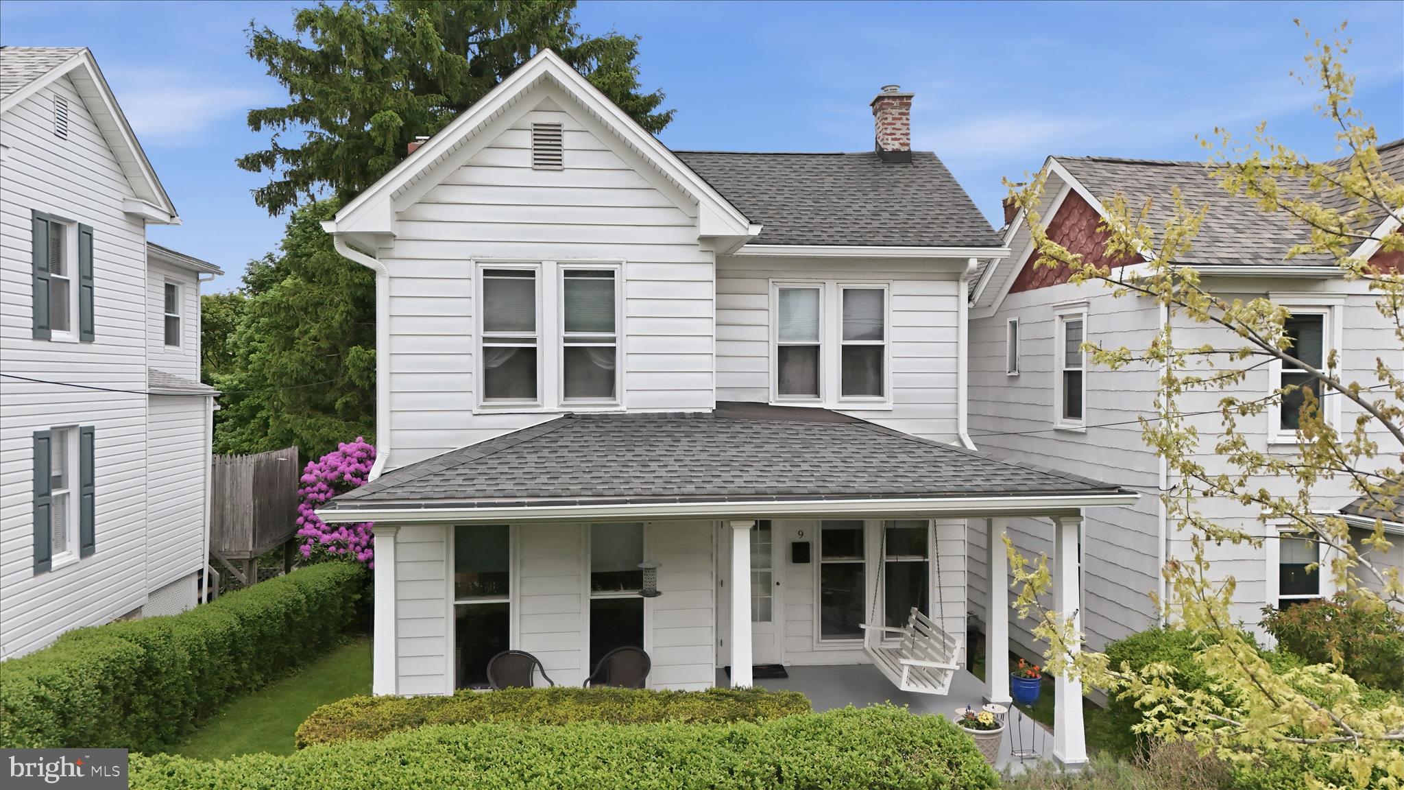 Tucked away on a peaceful dead-end street, 9 Standish Street offers the rare combination of quiet privacy and a "walk-to-everything" lifestyle. This beautifully maintained 3-bedroom, 2-full bath home greets you with major peace of mind, featuring a newer roof and gutters/soffits (2015 by All Superior Roofing) & HVAC (2020 by Royal Aire).

The heart of the home is the stunningly updated kitchen (2016), complete with durable Corian countertops and a full suite of appliances. Step outside to the revamped and expanded rear deck—the perfect spot for morning coffee or evening BBQs while overlooking your spacious, level yard. Whether you’re looking for a quiet retreat with no thru-traffic or a home just steps from the shops and dining of Main Street, this is the one. Move in and enjoy the privacy you’ve been looking for!