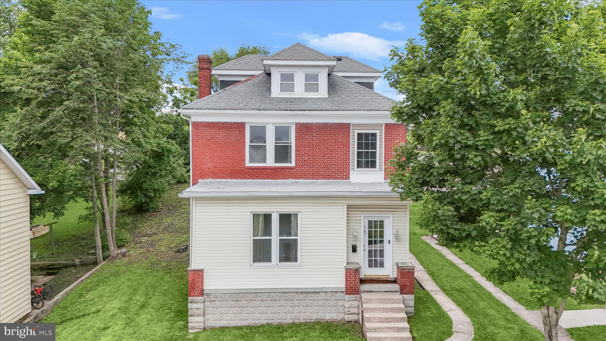 167 Maple St in Frostburg is full of opportunity! This classic brick home offers timeless character, spacious living areas, and a convenient location close to downtown Frostburg, Frostburg State University, shopping, dining, and commuter routes. Featuring generous room sizes, charming architectural details, and plenty of potential, this property is perfect for buyers looking for space, value, and small-town charm.

This property has also been successfully used as an income-producing rental for college students, 4-5 bedrooms with 2 full baths generating approximately $2,550 per month in cash flow, making it an excellent opportunity for both investors and owner-occupants alike. Enjoy a large yard, off-street parking, and the character that only a well-built older home can provide. Whether you’re searching for a primary residence, student rental investment, or long-term income property, this home is one you won’t want to miss. Professional photos and additional details coming soon — schedule your showing early before it’s gone!