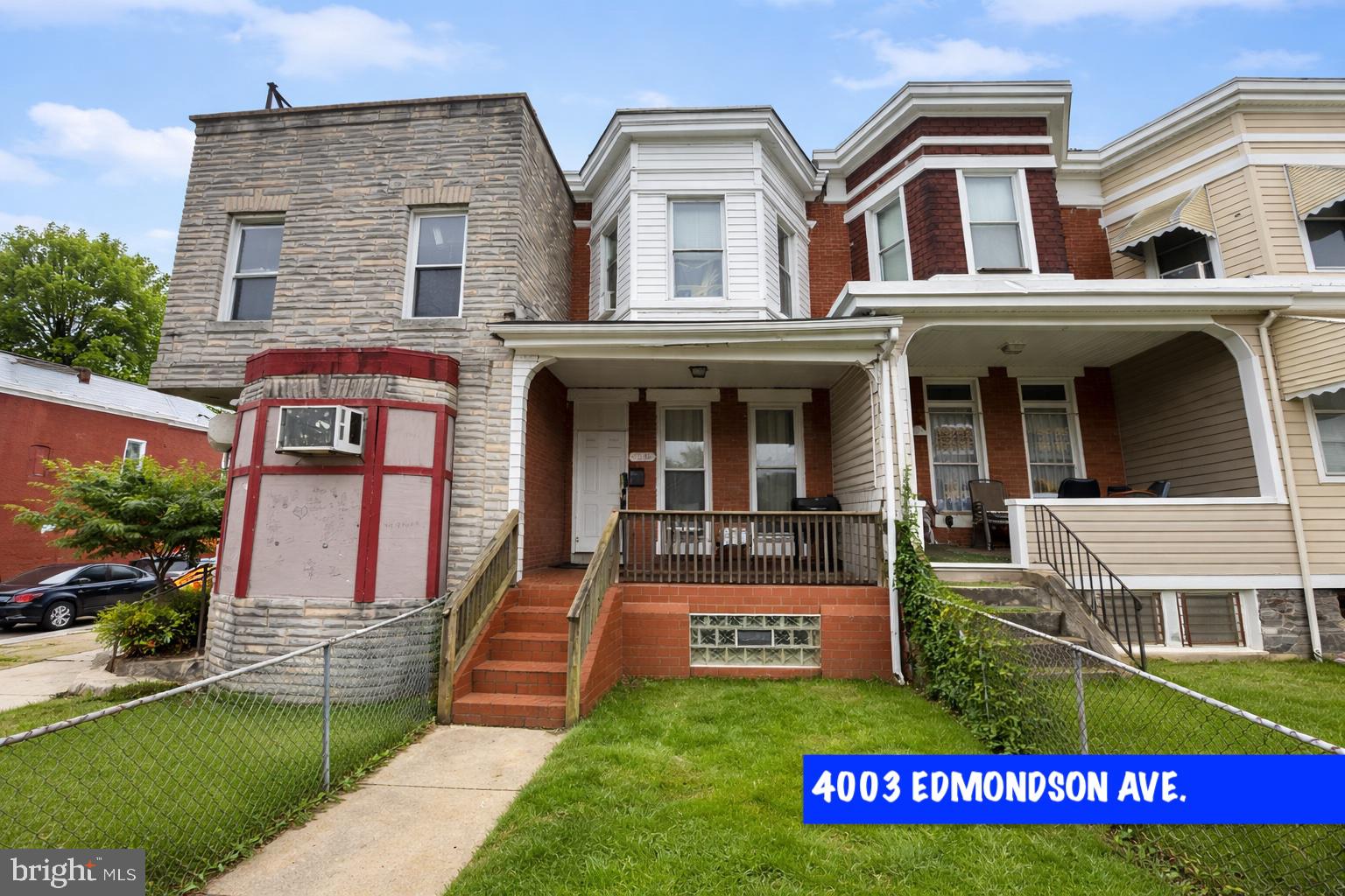 Investor opportunity in West Baltimore. Solid interior rowhome with approximately 1,300+ sq ft above grade, finished basement, and two full baths. Property features brick construction, front porch, and typical Baltimore rowhome layout. Built circa 1915 and situated in an established residential block. 

Property is being sold strictly AS-IS. Seller will make no repairs. Buyer to verify all information including ground rent, utilities, and property condition. Ideal for renovation, rental hold, or value-add investment. Cash or renovation financing strongly preferred.

Do not miss this opportunity to acquire a well-located asset with strong upside potential in a developing area.