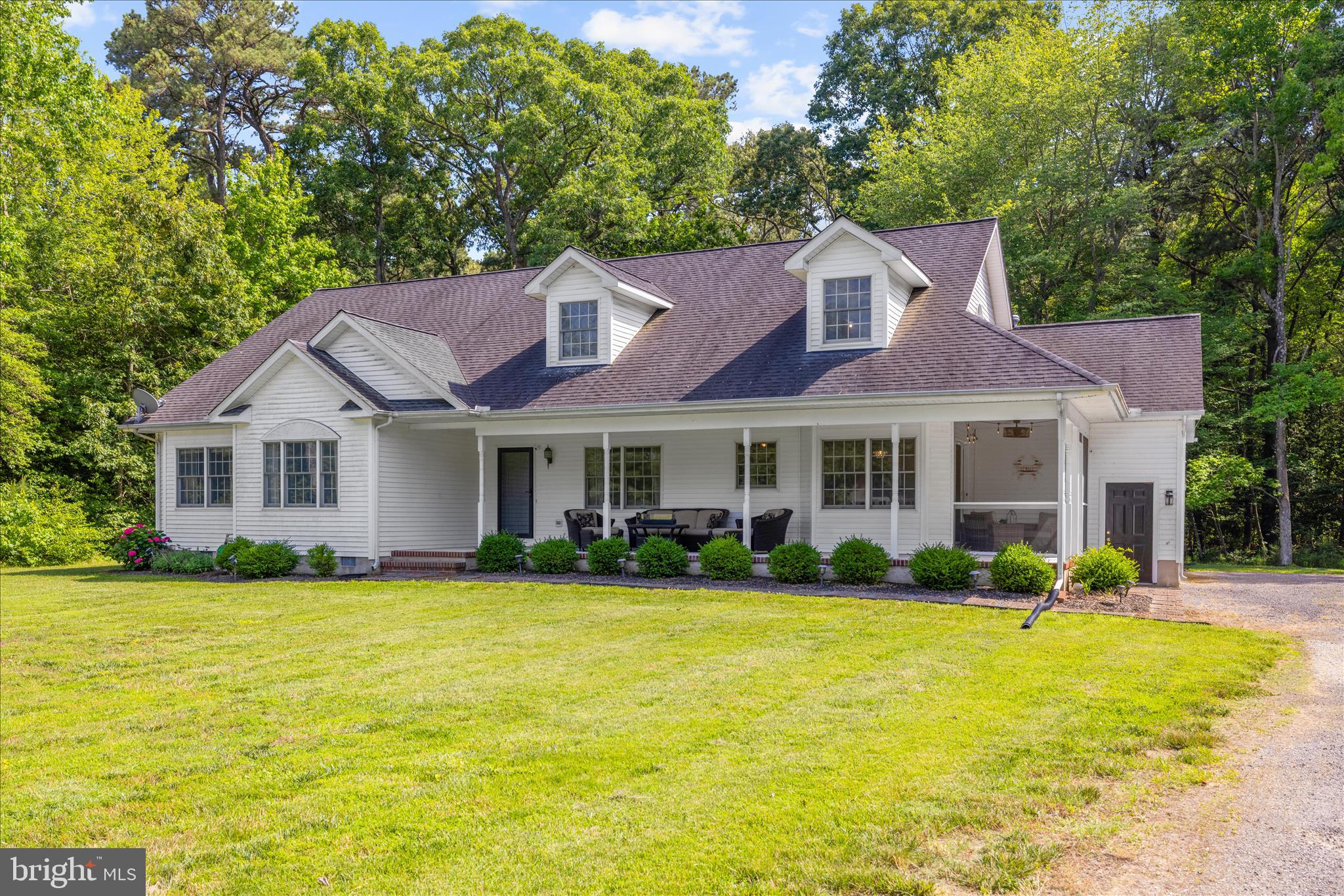 Welcome to your private Eastern Shore oasis at 116 Mallard Drive, Stevensville, MD 21666! This beautifully maintained and recently updated Cape Cod home sits on a rare 1.1-acre lot in a quiet, private neighborhood on Kent Island — one of the hardest-to-find lot sizes in this desirable area. Enjoy serene, protected views of Mallard Pond, where you can watch ducks glide across the water, sip morning coffee on the screened porch, and truly experience peaceful Kent Island living at its finest.

Boasting 1,976 square feet of above-grade living space (built in 2000), this 3-bedroom, 2-bath home features thoughtful updates throughout. Enjoy new LVP flooring and carpet, a bright open-concept main level perfect for everyday living and entertaining, and a stunning kitchen with granite countertops and all new appliances. The spacious primary suite includes a luxurious soaking tub and walk-in closet, while two additional bedrooms and a full bath complete the main level. A 2-car garage and newer furnace add convenience and peace of mind.

The standout feature is the large unfinished attic with electrical wiring and HVAC already extended — substantial, flexible space ready for your vision. Easily finish into additional bedrooms, a home office, playroom, or family suite.

Outside, the expansive 1.1-acre lot delivers exceptional privacy and natural beauty, bordered by community-owned preserved woodlands and Mallard Pond that ensure your views remain undisturbed for years to come. Enjoy the screened porch overlooking the pond, low-maintenance exterior, low HOA fees of only $17 per month, and the incredible location on Kent Island — walk or bike to the public golf course, Kent Island Trail, waterfront parks, piers, and just minutes from Chesapeake Bay adventures, shopping, and dining.

This updated home combines solid construction, modern finishes, low monthly costs, and a truly rare 1.1-acre private setting. Whether you’re looking for a peaceful full-time residence or a lifestyle property with room to grow, 116 Mallard Drive is a standout opportunity on Kent Island. Don’t miss it!