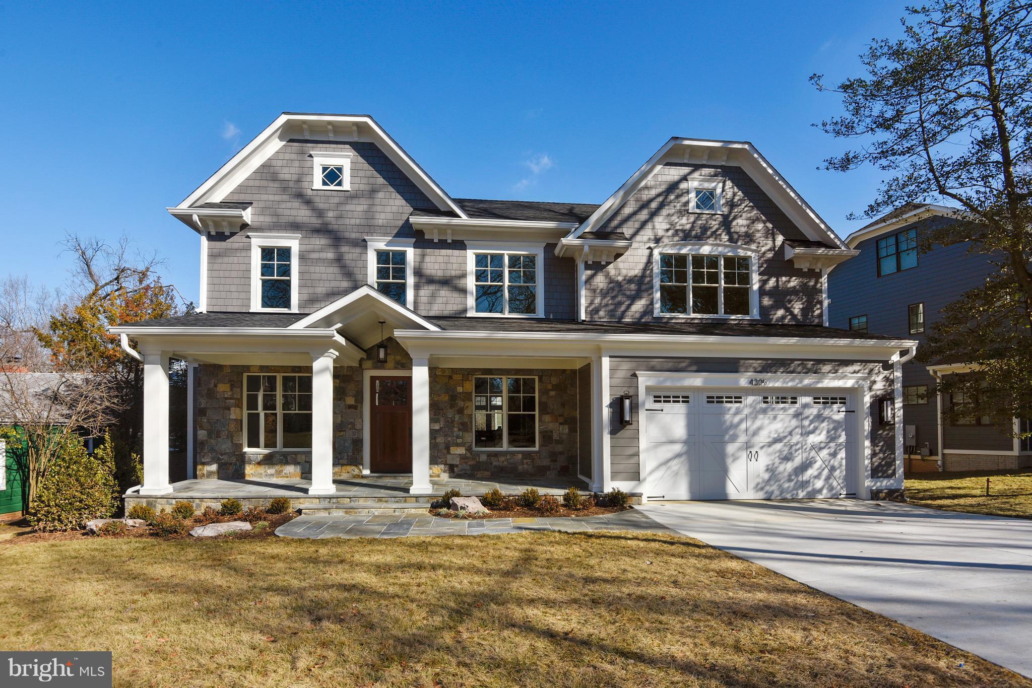 Amazing Arts & Crafts Colonial, built by award-winning DCG Homes (Best Green Bldr-Bethesda Mag) offers 4 fin lvls, 6BR, 5.5BA, chef kitch, fam rm w/fp, 1st flr lib & mud rm, owners' suite w/WICs & master BA, 2nd flr hw/study rm, fin loft, fin lwr lev incl lrg rec rm/game rm, exer rm, media rm, 6th BR & FB, 2-car gar, lrg rear porch. Generous size rear yard. Walk dist 2 evrythng Beth has 2 offer.