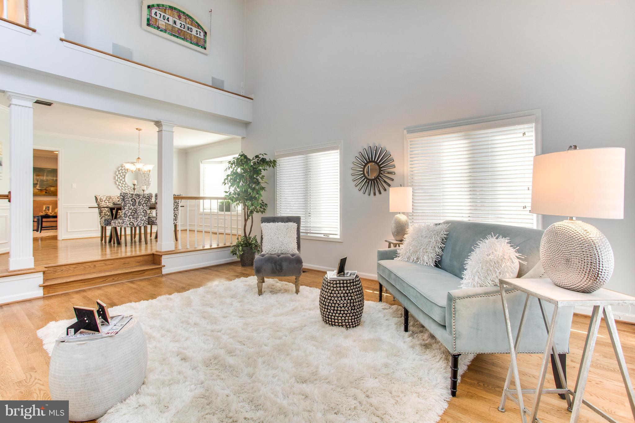 Check out the walk through tour here: https://bit.ly/4704rent.   Perfect for today's modern lifestyle.  Easy open floor plan on main for entertaining or relaxing. Chef's kitchen with custom cabinetry featuring a hidden pantry, "smart" fridge, center island with cooktop, room for a table and convenient to the expansive deck where you'll spend some great summer days and evenings. A comfy family room features a lovely gas fireplace and there's another deck off the room. A formal dining room and spacious living room with valuted ceilings and a half bath complete the main level. Upstairs the Master suite is your oasis with a lovely spa-like master bath with soaking tub, tiled shower and dual sinks. Lots of closet space in the master as well. Two more spacious bedrooms and a full bath on the upper level. The lower level features a spacious family room, a spacious bedroom, full bath, laundry room and a huge storage closet. There's an oversized 2 car garage in the back of the house and there's plenty of overflow parking on the pad on the side of the house.  Yorktown pyramid school district featuring Discovery Elementary.  Shopping center, 3 groceries, local parks and farmers market nearby. 4 lights to DC.