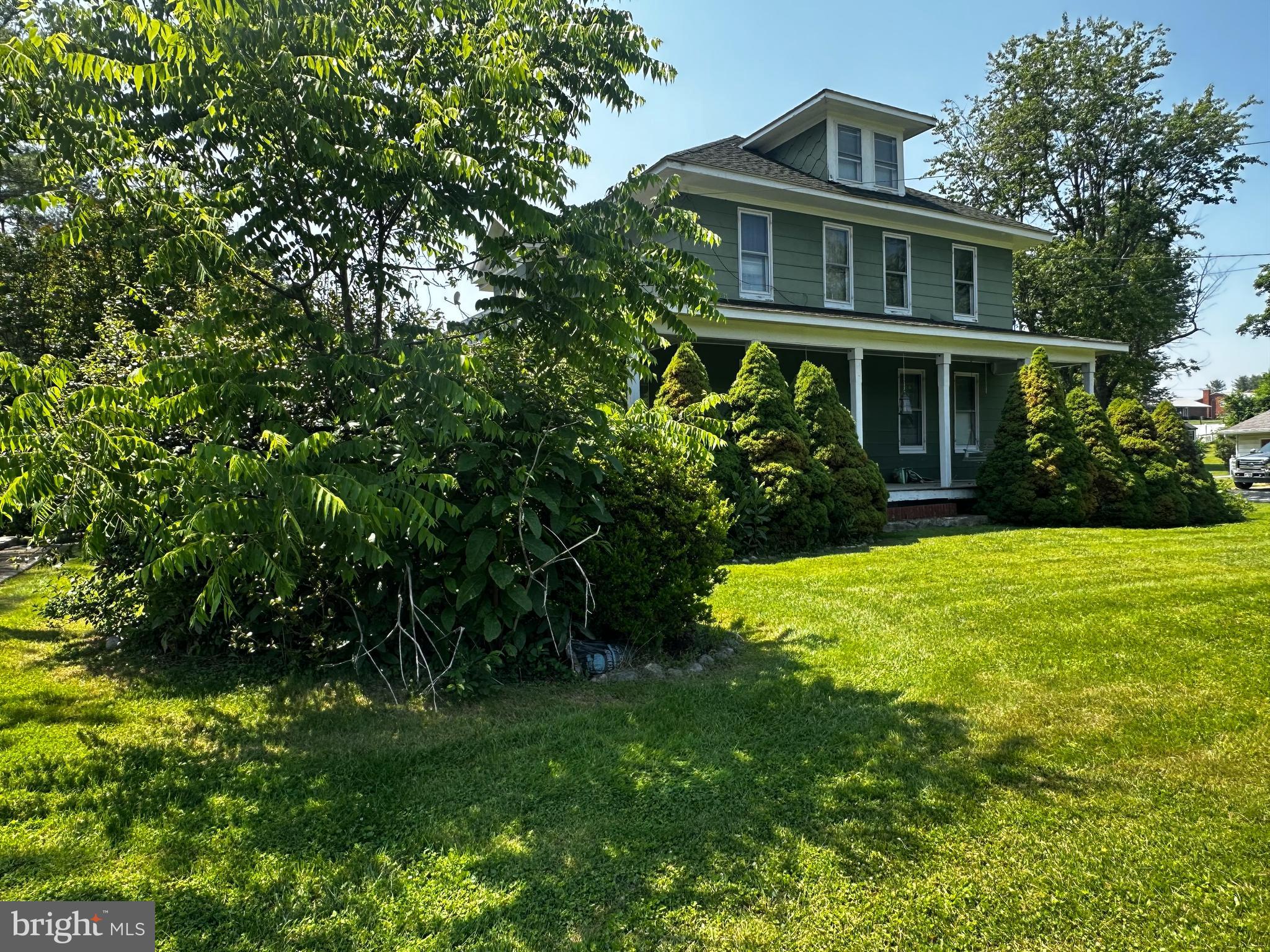 A glorious lady once upon her time is hitting the market for the first time!  This stately home is situated on a corner lot in an endearing and rooted community.  Lovely hardwoods throughout, large rooms with beautiful original trim that you simply have to appreciate.  On the exterior, there is a wrap around large yard with a functional shed and ramp for all of your gardening tools and landscaping equipment.  This loving family home will need  major renovation and rehab to bring back the glory of this fabulous home in Sykesville.  There are cameras on the property.  STRICTLY as is.