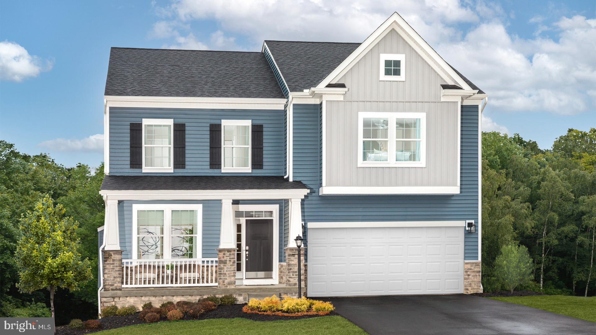 **FOR A LIMITED TIME RECEIVE UP TO $5K FLEX CASH & FINISHED BASEMENT REC AREA WITH USE OF BUILDERS APPROVED LENDER AND TITLE.**
THE PREMIER RESORT LIFESTYLE COMMUNITY IN FREDERICK COUNTY! Choose our classic Cumberland plan in this resort-style and amenity-rich luxury community Brunswick Crossing. The front facade includes a beautiful front porch. The kitchen boasts an open-concept design, with included island, and seamlessly flows into a cozy breakfast area and family room. The buyer can customize their space by adding a loft ILO 4th bedroom for a kids room or home office. You may also choose the add a morning room for an expansive kitchen, or a warming fireplace for greater enjoyment and ambiance. For added comfort and style, a four-foot family room extension is also available. The primary suite includes a spacious walk-in closet, a dual vanity, and a refreshing shower. Upstairs, the loft is perfect for hosting guests or spending quality time with loved ones. The buyer will enjoy an included finished rec room for a limited time only! There is also the option to finish the remainder of the basement and a lower level bathroom. All these various possibilities provide additional space and flexibility to the property. This charming home features an attached 2-car garage that offers plenty of room for storage and parking. *Photos may not be of actual home. Photos may be of similar home/floorplan if home is under construction.