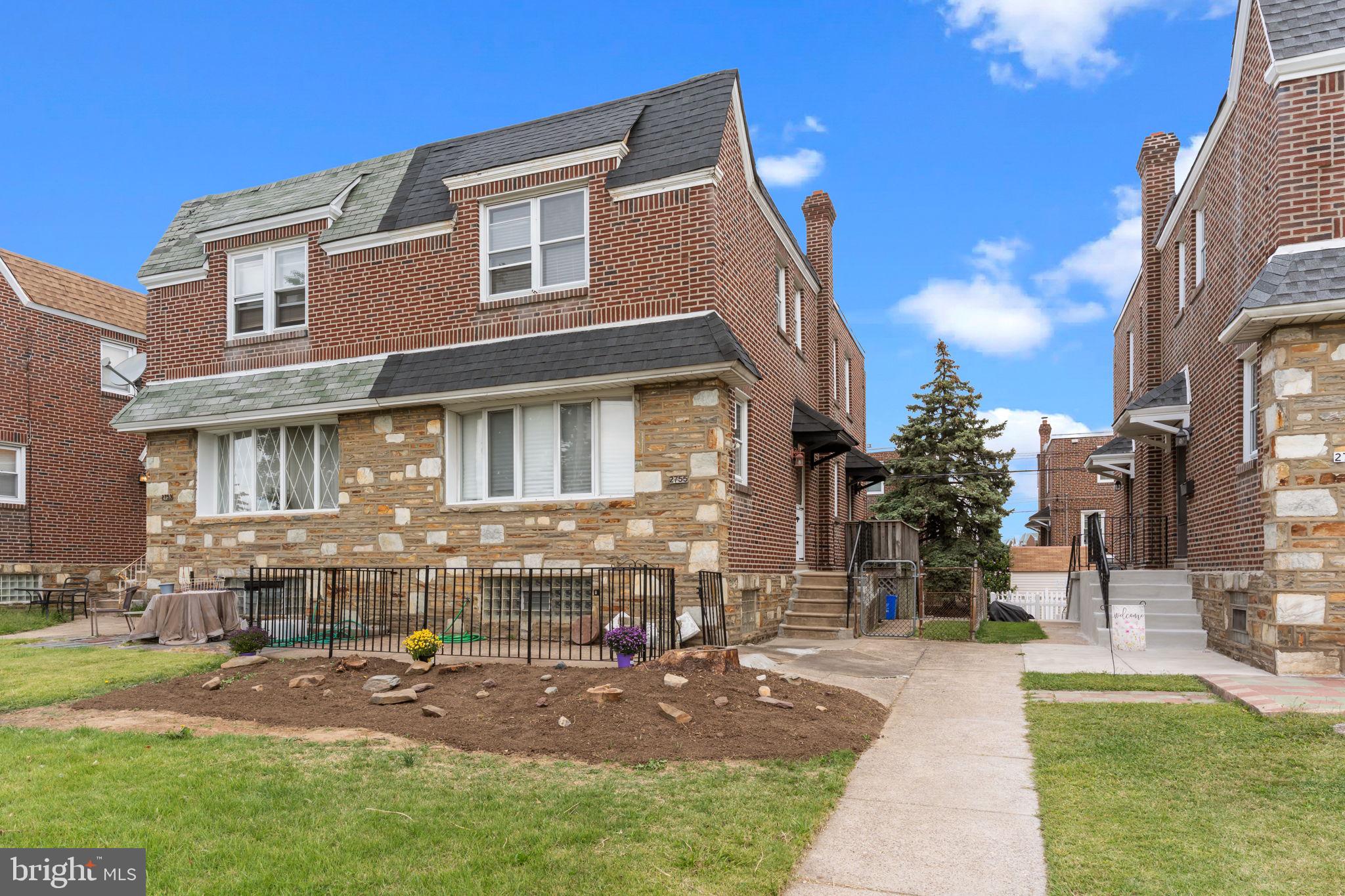 BACK ON THE MARKET with NEW UPDATES and a PRICE IMPROVEMENT!! (Previous market pause was due to a temporary seller medical situation—not related to the property.)

Welcome to this charming and lovingly maintained 3-bedroom, 1.5-bath twin home offering 1,386 square feet of living space in the desirable Lexington Park section of Northeast Philadelphia. With inviting curb appeal, abundant natural light, hardwood floors beneath the carpeting throughout the first and second floors, and the added convenience of direct access to the attached garage from the basement—a valuable feature not commonly found in many homes in the neighborhood—this home offers comfort, convenience, and incredible potential.

Step inside to a spacious living room surrounded by windows that fill the space with natural sunlight. The formal dining room and eat-in kitchen provide the perfect setting for everyday living and holiday gatherings alike.

The kitchen has recently been refreshed with a NEW stove, NEW garbage disposal, NEW lighting, and fresh paint, making it move-in ready while still allowing room for your personal style.

Upstairs, you’ll find three generously sized bedrooms, each with ample closet space, along with a full hall bathroom and spacious hallway. The middle bedroom showcases beautifully refinished hardwood flooring, offering a glimpse of the hardwood floors that continue beneath the carpeting throughout the second floor.

The partially finished basement provides excellent flexibility for additional living space, a home office, gym, or recreation room. This level also features a convenient powder room, separate laundry area, outside access, and direct access to the attached garage—a unique neighborhood feature that adds everyday convenience and functionality.

Outside, enjoy the privacy of a fenced yard, elevated rear deck, private driveway parking, and attached garage. Conveniently located near shopping, schools, public transportation, and major roadways, this home combines comfort, convenience, and opportunity.

With solid bones, recent updates, hardwood floors beneath the carpeting throughout much of the home, and 1,386 square feet of living space, this is a wonderful opportunity to make a well-cared-for house your next home. Schedule your showing today!