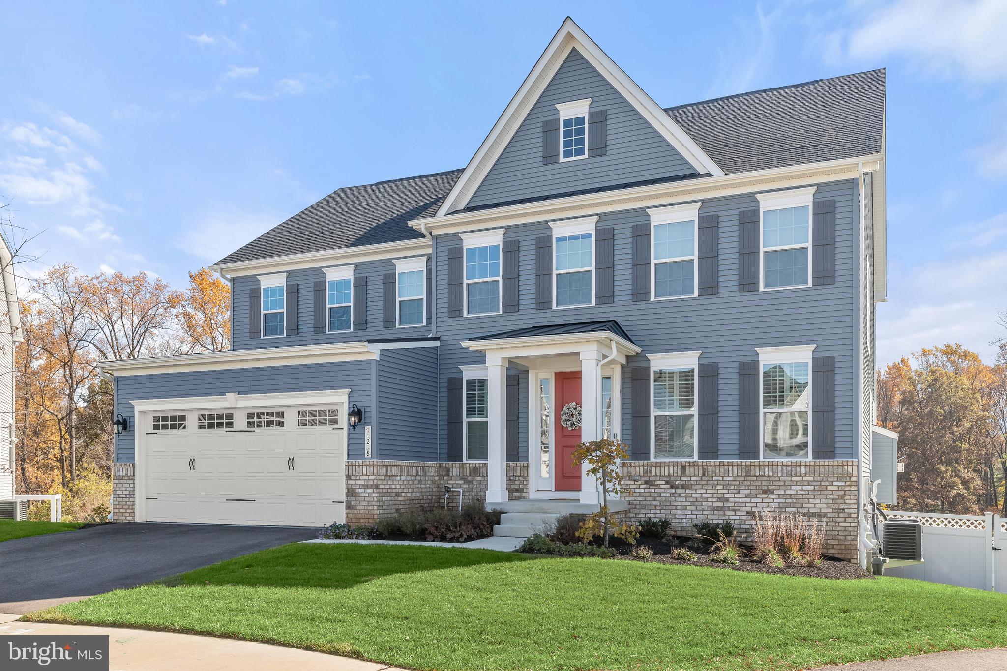 **Offer deadline set for Monday, March 18th, at 12:00pm.**Welcome home to 11218 Eugene Avenue in Maple Lawn South! This exquisite luxury property is truly one of the crown jewels of this highly sought-after community. Privately situated on a cul de sac in the rear of the neighborhood and backing to a serene nature preserve, this home features an outdoor space that will amaze and inspire. Built in 2022, this is a fully loaded Longwood Model boasting 5 bedrooms, 4.5 bathrooms and 5,430 total square feet of every upgrade imaginable. 

The main level features on-trend wide plank luxury vinyl flooring throughout and an inviting gas fireplace. The home’s welcome center is perfectly positioned off the garage entry and leads to the private study. Upscale Hunter Douglas plantation shutters and blinds adorn the windows. The designer kitchen truly dazzles with white shaker-style cabinetry and a tasteful contrasting navy blue island with quartz countertops. A double oven and 5-burner cooktop make for a chef and entertainer’s dream with the designer backsplash adding the perfect finishing touch. 

The screened-in porch will be a favorite gathering place just off the living room complete with its own set of stairs leading to the impressive patio and outdoor space below. The expansive back yard is fully fenced with white vinyl privacy fencing and includes a 6-zone irrigation system. 

Upstairs, four spacious bedrooms and three bathrooms await. There is more luxury vinyl plank flooring in the upstairs landing areas and plush carpet in all bedrooms. The primary bedroom features two large walk-in closets with custom organizers. The secondary bedrooms all feature either an en suite bath or buddy bath and even more white cabinetry. 

The lower level provides another relaxing retreat featuring a 5th bedroom and full bathroom with a spa-like steam feature. The double doors lead to the custom paver patio outside. 

No expense has been spared on this Maple Lawn South masterpiece. The attached two-car garage features an epoxy coated flooring. And the OWNED solar panels paid off in full will mean tremendous cost savings on your energy bills year-round. The community’s resort-like pool and playground will provide hours of entertainment. Conveniently located close to major commuter routes and so many fantastic shops and restaurants, come see why the Maple Lawn communities are the premiere communities in Howard County.