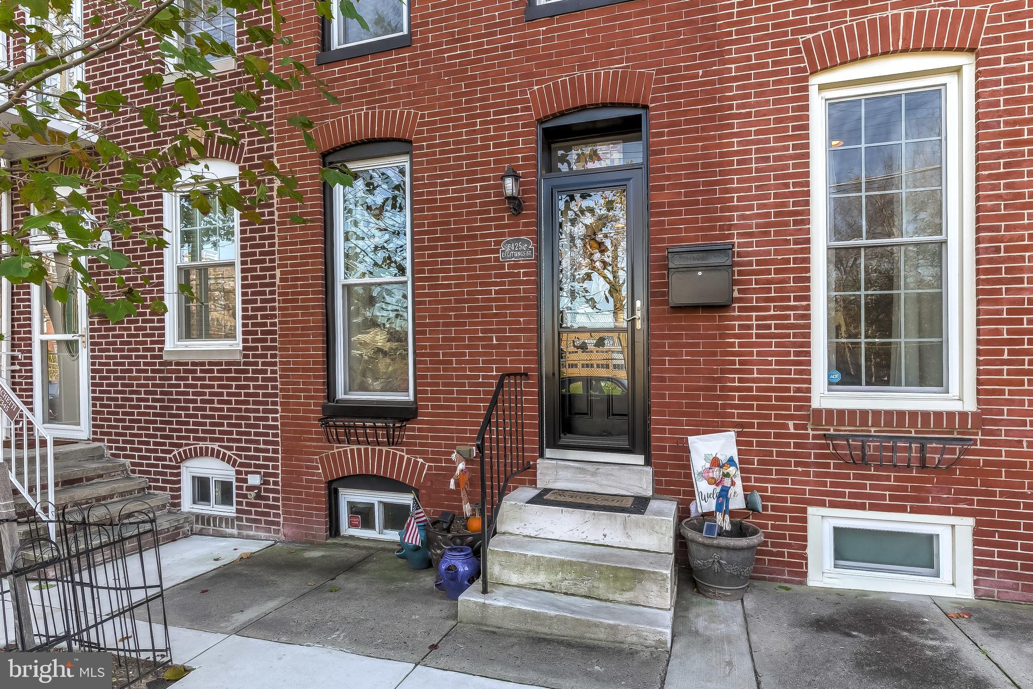 EASY PARKING ACROSS FROM THE DIGITAL HARBOR & HENRY STREET PARKS  IN THIS A+ FEDERAL HILL LOCATION.   WATER VIEWS FROM ROOFTOP DECK.   2 SUITES UPSTAIRS.  FINISHED LOWER LEVEL.  LIKE NEW RENOVATION!