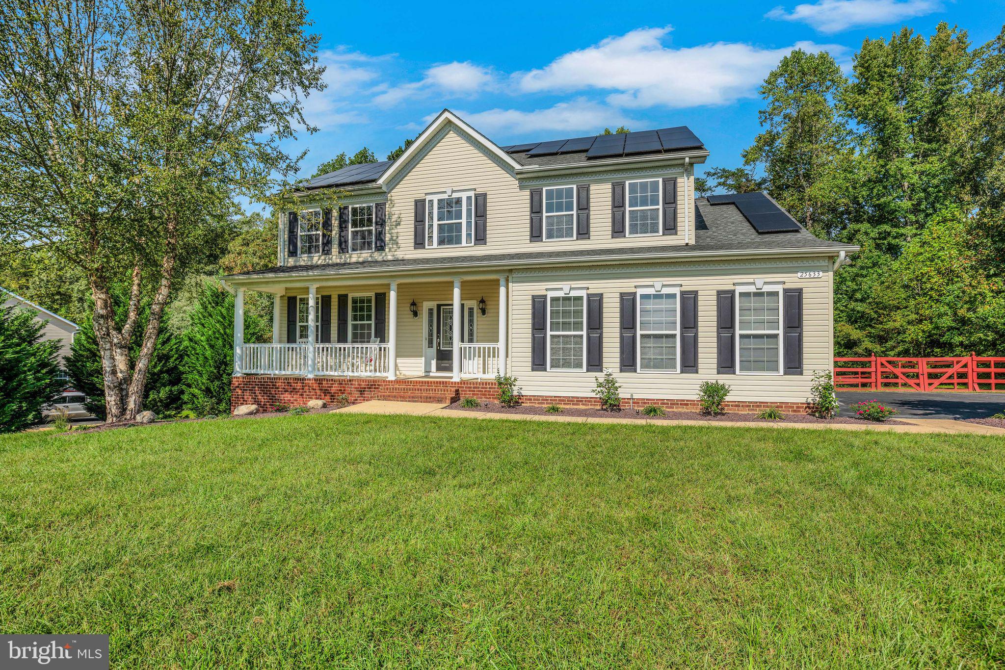 Welcome to this exceptional Compton Model by Quality Built Homes, ideally situated in the sought-after Grandview Haven community of Mechanicsville, Maryland. Located on a beautiful 1-acre lot backing to mature trees, this impressive property offers the perfect combination of privacy, comfort, and community amenities including a tennis court and playground.

Boasting 4 bedrooms, 3.5 bathrooms, and a spacious side-load 2-car garage, this thoughtfully upgraded home is designed for both everyday living and effortless entertaining. The inviting open-concept floor plan features a gourmet kitchen complete with deluxe maple cabinetry, granite countertops, double wall ovens, gas cooktop, and abundant prep and storage space. The kitchen flows seamlessly into the expansive living area filled with natural light and views of the private backyard setting.

Outdoor living is just as impressive with a large 16x16 wood deck overlooking the beautifully landscaped and fully fenced backyard...perfect for gatherings, pets, or simply relaxing in a peaceful setting.

Upstairs, newer hardwood flooring enhances the home's timeless appeal while leading to generously sized bedrooms and a luxurious primary suite featuring a spa-inspired bath designed for comfort and relaxation.

The fully finished basement provides exceptional flexibility with ample recreation space and the potential for a 5th bedroom, home office, gym, or guest suite.

Additional highlights include Energy Star certification for improved efficiency and lower utility costs, 2-foot extensions on both the front and rear of the home for added living space, commercial-grade washer and dryer, lawn irrigation system, and numerous thoughtful upgrades throughout.

Conveniently located for commuters to NAS Patuxent River, this beautifully maintained home offers the ideal blend of elegance, functionality, and accessibility in one of Mechanicsville’s most desirable neighborhoods.

Don’t miss the opportunity to make this stunning property your next home!