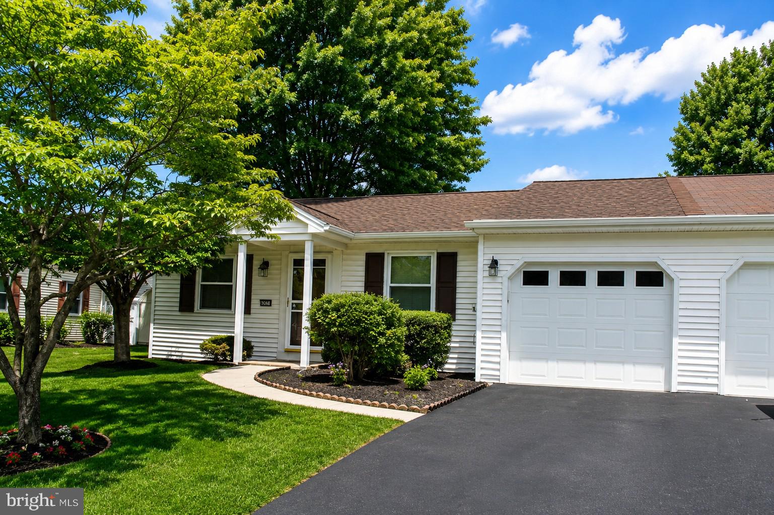 Welcome home to this impeccably maintained and lovingly cared for 2-bedroom, 1-bath semi-detached ranch offering comfort, convenience, and easy one-floor living in the desirable Rosedale community of Lower Swatara Township. Located on a quiet street in a great area close to everything, this home showcases true pride of ownership throughout with thoughtful upgrades and exceptional care.
The inviting layout offers comfortable everyday living with a bright and welcoming atmosphere throughout. Numerous improvements provide added peace of mind, including upgraded flooring, fresh paint, upgraded insulation in both the attic and crawl space,  convenience and low-maintenance appeal. Outside, enjoy relaxing mornings on the welcoming front porch or entertaining on the large covered deck. A 1-car garage and no HOA fees add even more value to this move-in ready home. Conveniently located near major routes, shopping, dining, and everyday amenities, this property offers the perfect combination of low-maintenance living, outdoor enjoyment, and peaceful neighborhood charm.