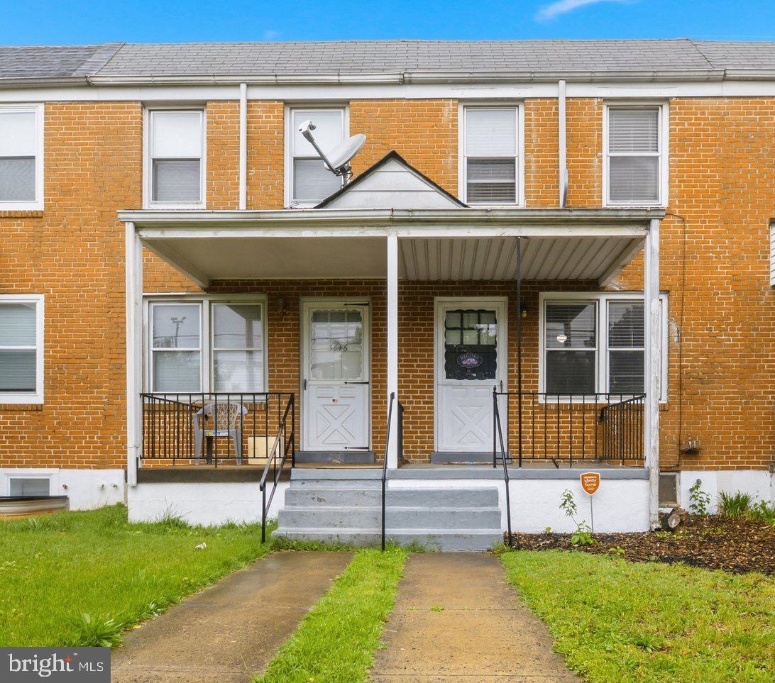 Hurry! This one will not last long! Move right into this affordable charming brick-front townhome in the heart of Halethorpe. The bright and inviting main level features an open-concept living and dining area along with an eat-in kitchen designed for everyday comfort and convenience.
Upstairs, you’ll find two spacious bedrooms with great natural light and a full bathroom. The lower level offers endless possibilities with a laundry area, half bath, abundant storage space, and room to expand or customize to fit your needs.
Step outside to enjoy the large backyard — perfect for entertaining, pets, or relaxing outdoors — plus the added convenience of dedicated off-street parking.
Ideally situated for commuters with quick access to I-695, I-95, Route 1, MARC Train service, BWI Airport, Baltimore, and Fort Meade. Conveniently located near shopping, restaurants, parks, and everyday essentials. A fantastic opportunity for first-time buyers or anyone seeking low-maintenance living in a central location!