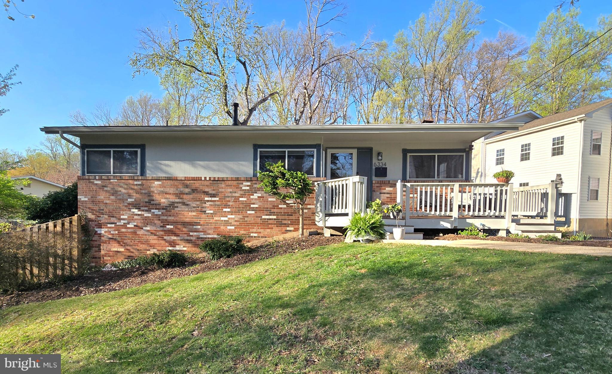 Offer Deadline Sunday April 27th at 5 PM. Welcome to this beautiful rambler located in the West Springfield school pyramid. This home features  4 bedrooms and 3 full baths including a spacious bedroom with connecting full bath in the basement that is ideal for separate living. The main level consists of hardwood floors throughout including all 3 main level bedrooms and 2 full baths, recessed lighting in the living room, hallway and kitchen, and a spacious kitchen with stainless steel appliances,  wood cabinets and granite countertops that lead out to the side porch that is perfect for your morning coffee. The walk-out basement has a spacious open area with fireplace, an additional storage room that can be used as an exercise room or even home office. The back yard features a new shed and ample space to entertain either in the fenced in yard or two different deck levels. HVAC 2010, water heater 2014, roof 2019, washer/dryer 2023. This home is in close proximity to major highways, Springfield Mall, the Franconia/Springfield metro line and shopping centers that include Trader Joe's, Whole Foods, Starbucks, Chipotle, and so much more.