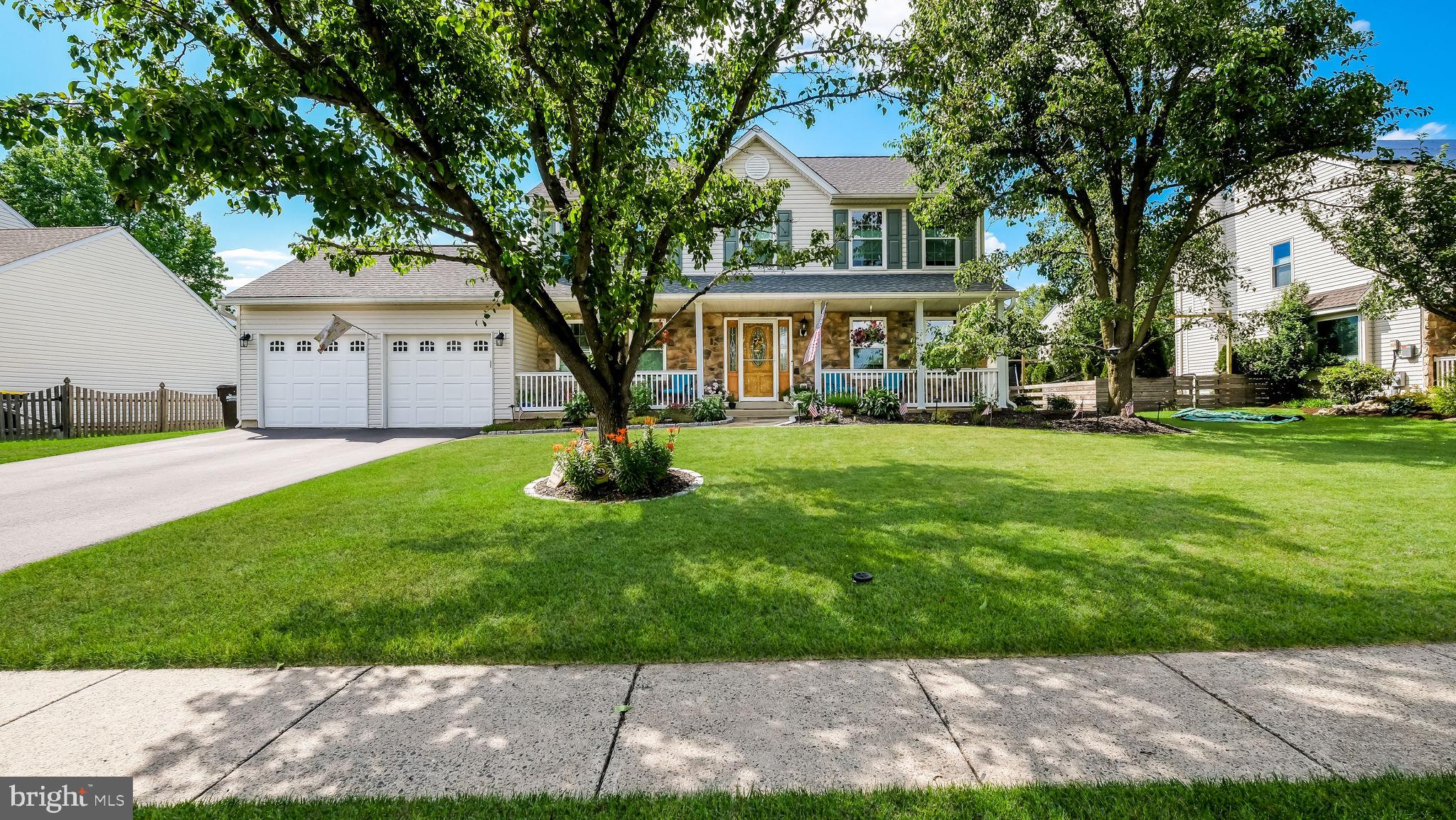 Welcome to this beautiful 4-bedroom, 2.5-bath Colonial located in the highly desirable Maple Knoll development within the award-winning Central Bucks School District. This well-maintained home offers excellent curb appeal with its inviting front porch and attractive exterior. Inside, you'll find spacious living areas designed for comfortable everyday living and entertaining.

Step outside to enjoy the composite deck with a retractable awning, providing the perfect space for outdoor dining, relaxing, and gatherings. The unfinished basement offers abundant storage and endless potential for future finishing.

Major updates provide peace of mind, including a new water heater (2025), windows (2023), HVAC system (2021), and roof (2019).

Conveniently located near shopping, dining, parks, and major commuter routes, this home combines comfort, value, and a sought-after neighborhood setting. Don't miss the opportunity to make this Maple Knoll gem your own!