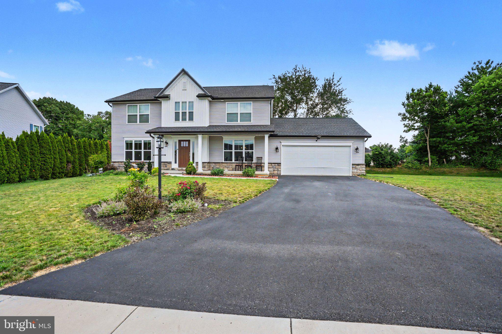 Discover a stunning traditional home nestled in the desirable Farmington community, built in 2023 and designed for modern living. This spacious residence features 4 bedrooms and 2.5 bathrooms, offering ample space for relaxation and entertainment. The open layout is enhanced by luxury vinyl plank flooring and cozy carpet, creating a warm and inviting atmosphere throughout. Situated on a generous 0.51-acre lot, this home boasts an attached front-entry garage with space for two vehicles, ensuring convenience and easy access. The unfinished basement provides endless possibilities for customization, whether you envision a home gym, workshop, or additional living space. Farmington is not just about the home; it's about the lifestyle. The community is known for its friendly atmosphere and strong sense of belonging. Nearby schools are highly regarded, making it an ideal location for those seeking quality education options. With essential public services and amenities just a stone's throw away, including shopping and dining, this location offers the perfect blend of tranquility and accessibility. Embrace the opportunity to make this beautiful property your new home in a vibrant community that truly has it all.