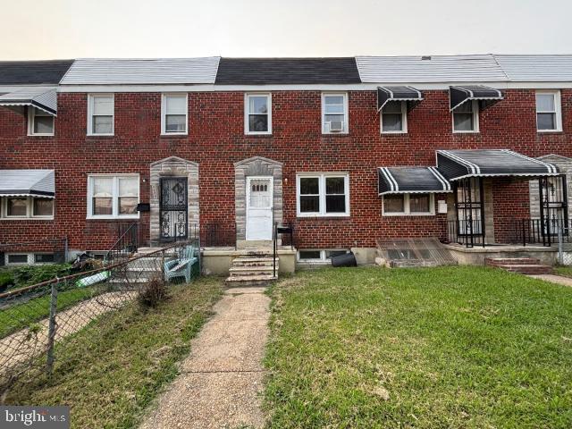 Property is FOR SALE ONLY. NOT FOR RENT.  Offers can be presented by 7/29/26. Affordable opportunity in Northeast Baltimore! This solid brick rowhome offers a functional layout with a spacious living room, separate dining area, finished basement, and gas forced-air heat. The home is clean and generally move-in ready, with cosmetic updates providing an excellent opportunity to add value over time. Features include, a fenced rear yard, and potential additional living space in the lower level. Conveniently located near shopping, dining, public transportation, and major commuter routes. Property is being sold strictly As-Is, Where-Is. Seller will make no repairs. Buyer is responsible for verifying all information and conducting their own due diligence. This property presents an excellent opportunity for both owner-occupants and investors seeking an affordable home with strong potential.