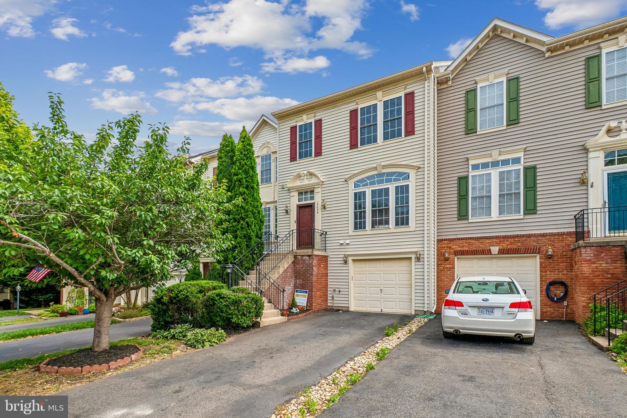 This beautifully updated 3-level townhome with a 1-car garage checks every box. Move-in ready with brand new carpet, freshly refinished hardwood floors on the main level, and fresh paint throughout — this home shines from top to bottom.
The main level features a bright formal living room, formal dining room, updated kitchen with stainless steel appliances and granite countertops, a convenient half bath, and a walk-out to a freshly updated deck — perfect for morning coffee or evening entertaining. Upstairs you'll find 3 spacious bedrooms and 2 full baths. The finished lower-level walks out to a private fenced patio, ideal for relaxing or play.
Major systems: Roof replaced 2025 | Water Heater 2022 | HVAC 2018 | Kitchen Appliances 2019. Nothing to do but move in!
Residents enjoy 5 miles of private walking trails, a modern fitness center, a pool, a clubhouse, a community center, and a vibrant social calendar, all while maintaining easy access to Washington, D.C.