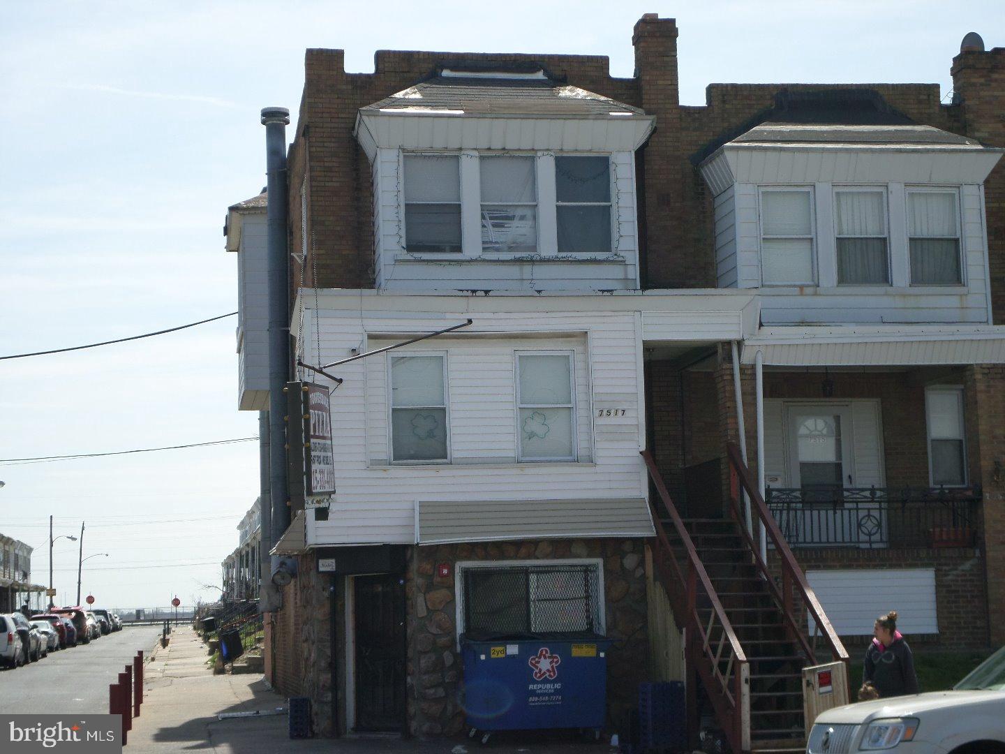 Long Established And Very Busy Pizzeria/Sandwich Shop With Take Out & Delivery Service.  Situated On Bustling Torresdale Avenue Between Cottman Avenue And Rhawn Street.  Residential To The West And Commercial/Industrial To The East Provide An Extreme Potential To Grow Even More.  All Fixtures/ Accoutrements Are Included.  Pizza Oven, Grill, Fryer, Mixer, Walk-In Box, Refrigerators, Hood Vents, Ansul Fire Suppression System, Plus Much More.  Two Piece Powder Room.  Prep and Slop Sinks.  Basement With Access From Sidewalk Bilco Doors Plus Access From Shop Area Could Serve As Stock Room.  Second Floor Is A Two Bedroom Apartment With Electric Cooking, Heat & Hot Water. (650 mo/mo.)  Third Floor Is A Two Bedroom Apartment With Electric Cooking, Heat & Hot Water, (600 mo/mo.) Owner Provides Cold Water.  Separate Electric.  Hardwired Smoke Detectors.  A Very Lucrative Business Venture.