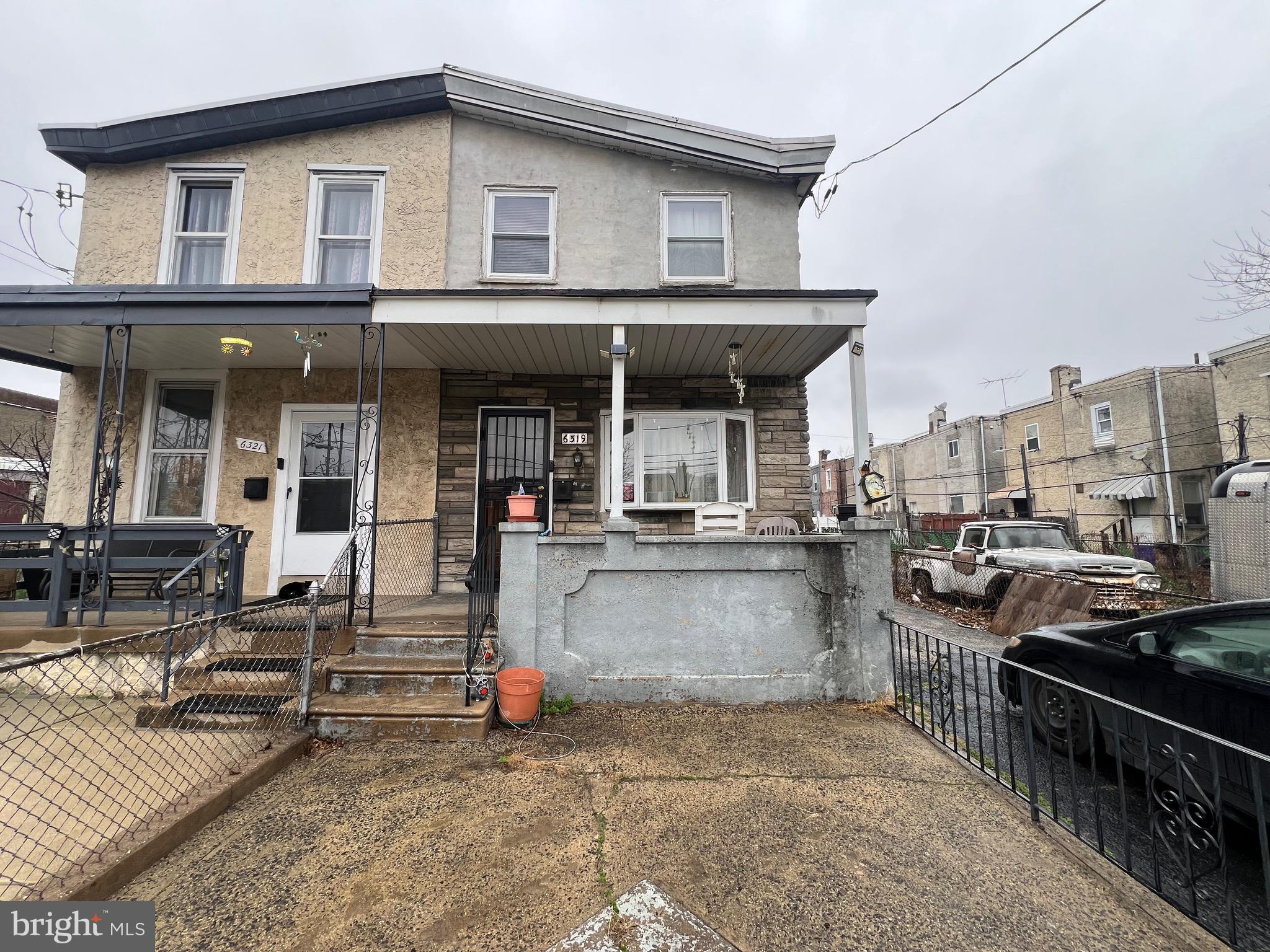 Welcome to 6319 Dickens Street, a fantastic opportunity to own a solid home with incredible potential in a convenient Philadelphia location.

This 3-bedroom, 1.5-bath property offers a functional layout with comfortable living space, making it perfect for both homeowners and investors alike. The home is in livable condition, allowing you to move right in while updating and customizing to your personal taste over time.

One of the standout features is the rare 3-car driveway plus a detached garage/workshop, providing ample parking and versatile space for storage, hobbies, or a home business setup—something you don’t often find in the city.

Key mechanical updates bring added peace of mind, including a water heater installed in 2020 and a roof that was coated just 4 years ago, helping extend its lifespan and reduce near-term maintenance concerns. The home is also equipped with a gas stove, ideal for everyday cooking.

Whether you’re looking to create your dream home or add value through updates, this property offers a strong foundation and endless potential. With the right vision, this could truly shine.

Conveniently located near local amenities, shopping, and major roadways, making commuting and daily living easy.
