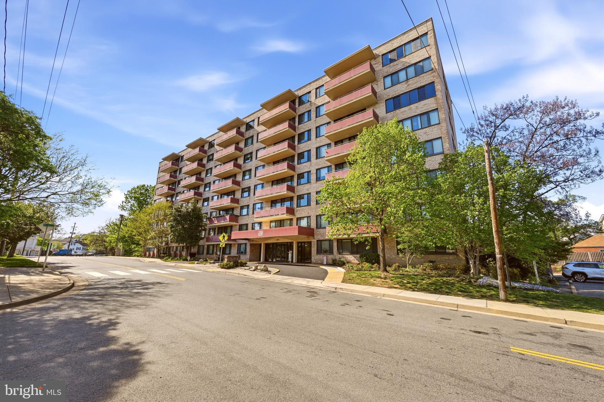 This fifth-floor unit at 4201 Cherry Hill Road offers just over 800 square feet of comfortable living. Featuring one bedroom and one bathroom, the open living space flows seamlessly and extends out to a private balcony—perfect for fresh air and relaxation. It’s a modern, inviting space ideal for both comfort and convenience.

The building is well maintained with laundry on every floor, rooftop deck with amazing views of DC, on-site manager, exercise room and lots of driveway parking for residents.  The convenience of the neighborhood is spectacular with easy access to lots of shopping and restaurants within a few block walk, Ballston and the metro is a short jont away as well as I-66, GW Parkway, and all that North Arlington has to offer.