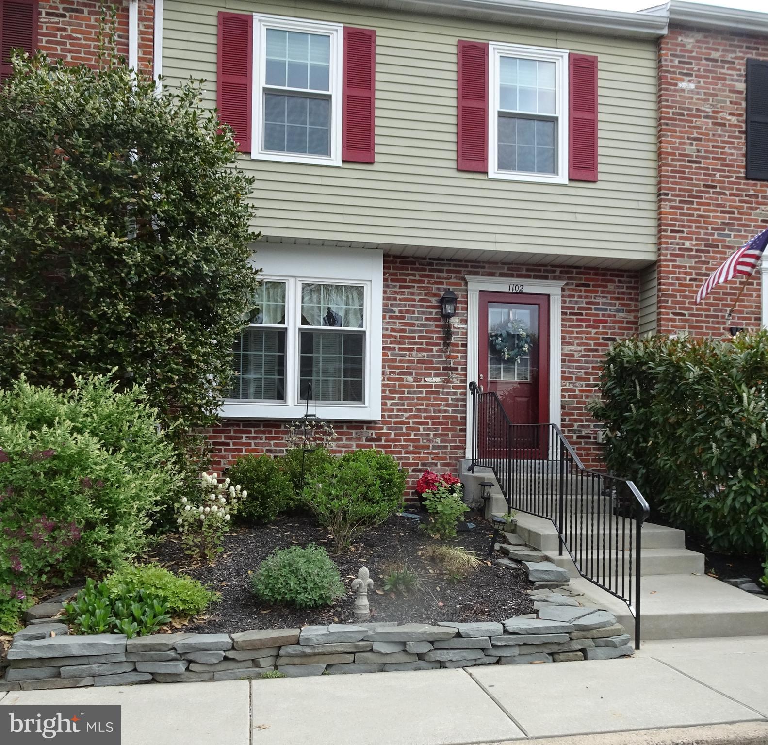 Traditional, brick-front, 2-story colonial design and a premier location in the Arrowhead community. As you enter the foyer area, a  powder room to the right, dining room, kitchen and living room to the left. The main level features hardwood flooring in living room and dining room; living room highlighted by a gas burning fireplace and slider to large, entertainment-size deck. Kitchen convenient to family-size dining room and living room, for comfortable entertaining or evening quite time. Second floor offers 3 generous bedrooms; main bathroom; hall bath and well-located laundry facility. 

Arrowhead, a beautiful community nestled in Upper Dublin Township featuring just 174 townhomes in the highly rated Upper Dublin School District.
Located just minutes from downtown Ambler, residents will enjoy the ease of accessing daily necessities and local destinations such as the Ambler Theater, specialty dining spots, seasonal festivities, Weaver’s Way Community Food Co-op, Upper Dublin Sports Center, Temple Ambler campus, Montgomery County Community College. Reasonable commute by car or SEPTA Ambler or Ft. Washington train to Center City  Philadelphia featuring 5-star restaurants and many cultural offerings.