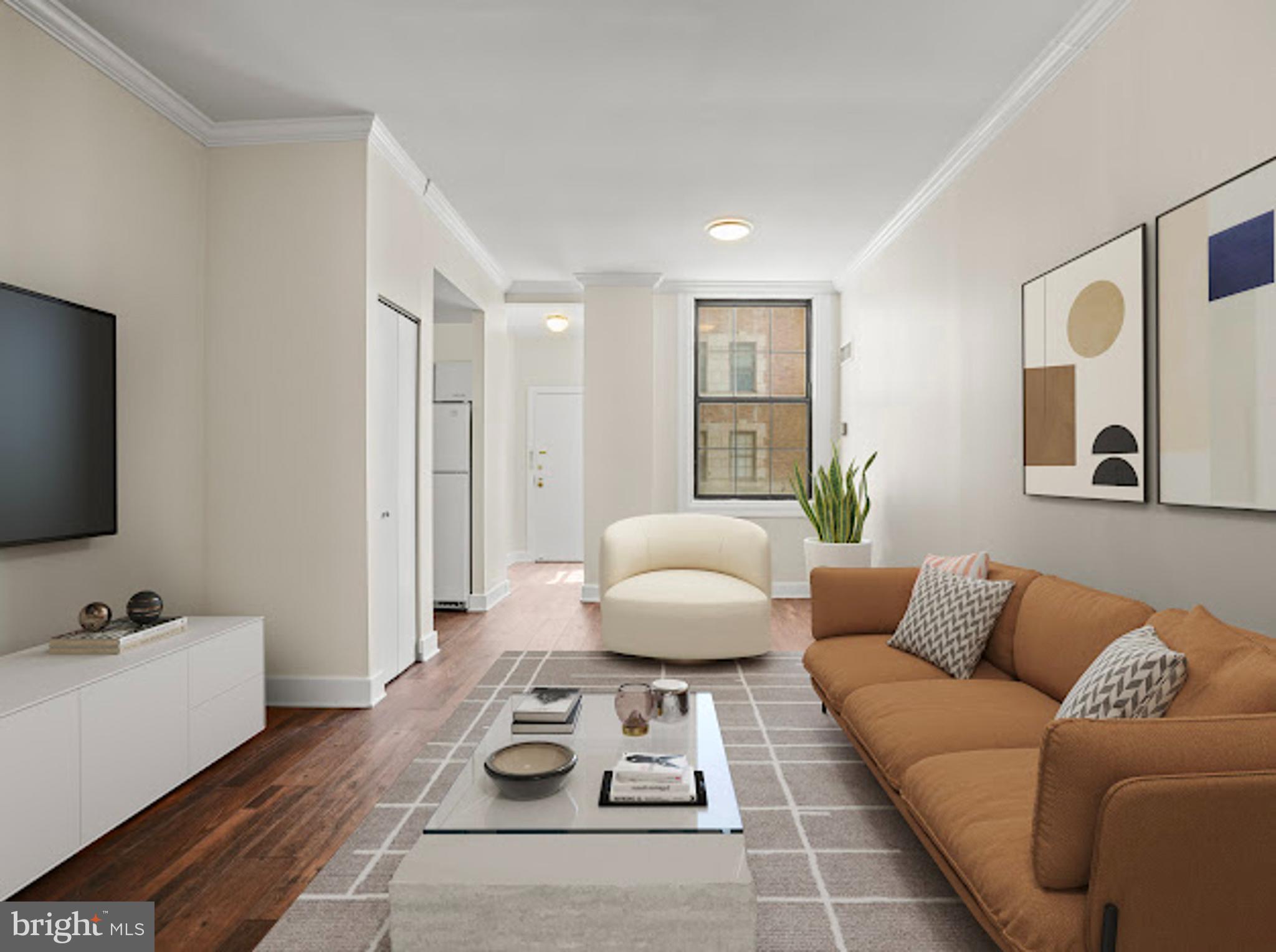 Welcome home to the iconic Belvedere! Nestled in the West Wing of the building, this well-maintained 1-bedroom, 2 full bath residence is a true blank canvas, ready for your personal vision and style. Step inside to soaring 10-foot ceilings and brand-new hardwood flooring that create an open, airy feel throughout. With its flexible layout and generous space, this unit offers endless possibilities to design the perfect urban retreat. Living at The Belvedere means more than just a home—it’s a lifestyle. Enjoy 24-hour lobby service for added security and convenience, and take advantage of the building’s stunning historic amenities, including grand ballrooms, the elegant John Eager Howard Room, the legendary The Owl Bar, a 13th-floor lounge with breathtaking views, and even a unique lower-level shopping arcade. Perfectly located near top dining, shopping, and everyday conveniences, this is city living at its finest—rich in character, history, and accessibility. Don’t miss your opportunity to own a piece of Baltimore history. Schedule your private tour today and experience The Belvedere lifestyle for yourself!