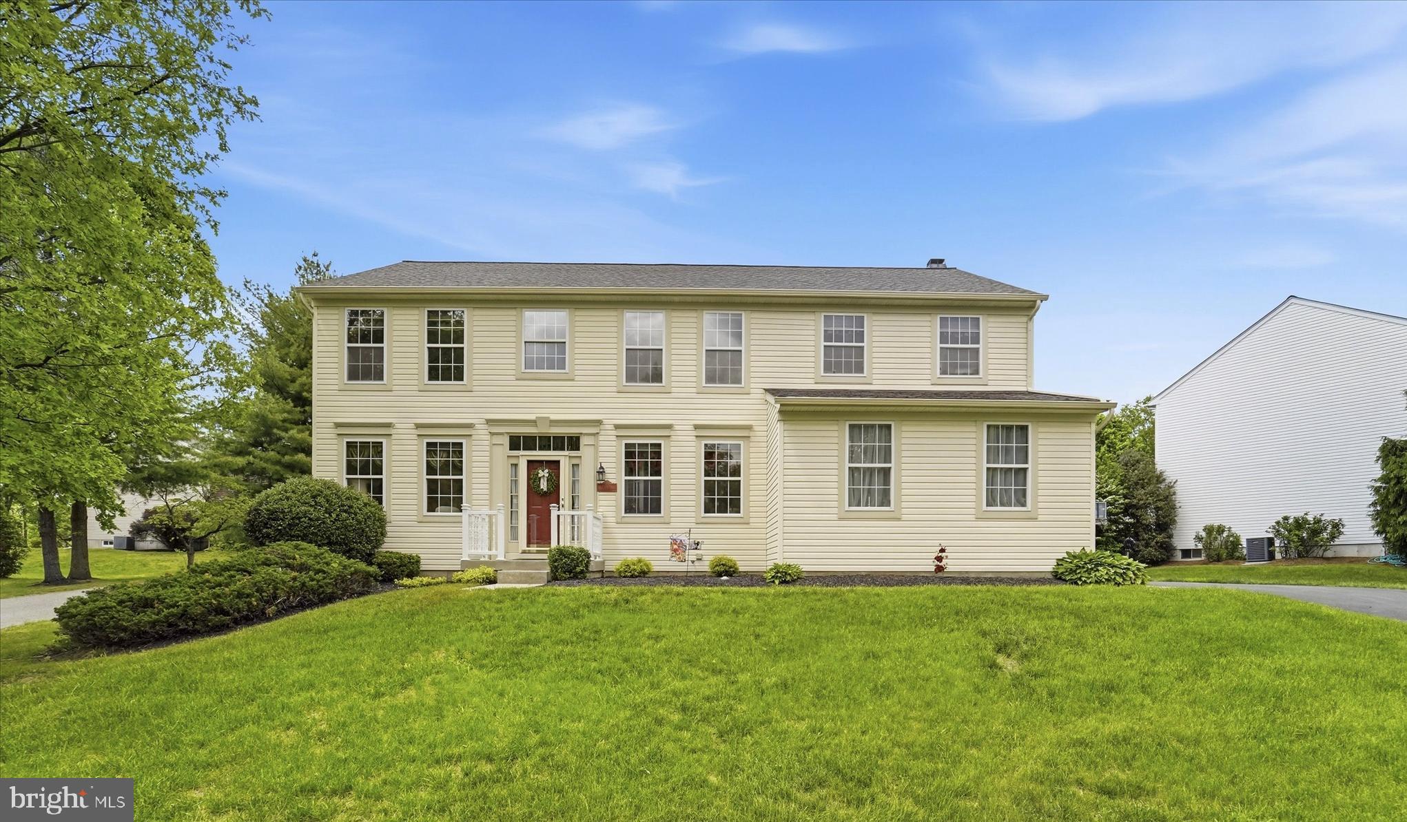Welcome to 713 Iris Lane, nestled in the highly desirable Old Mill Pointe neighborhood within the award-winning Rose Tree Media School District. Lovingly maintained by its original owner, this beautiful 4-bedroom, 2.5-bath Colonial offers timeless style, spacious living, and an unbeatable location. Step into the sun-drenched foyer, where natural light creates a warm and inviting first impression. Just off the entry, French doors open to a private home office the perfect space for working remotely, studying, or quiet retreat. Across the foyer, the cozy living room flows seamlessly into the spacious dining room, enhanced by an additional side window that fills the space with natural light. The heart of the home is the beautifully appointed kitchen, featuring granite countertops, a center island, desk/coffee bar area, and a large window above the sink overlooking the backyard. The breakfast room has a convenient slider to the back deck. Adjacent to the kitchen, the expansive family room offers the ideal gathering space with a gas fireplace creating warmth and charm. A convenient powder room and oversized coat closet completes the main level. Upstairs, the spacious primary suite serves as a relaxing retreat with two walk-in closets and a en-suite bath featuring a double vanity, soaking tub, and stall shower. Three additional generously sized bedrooms share a well-appointed hall bathroom with tub/shower combination. A large second-floor laundry room and hall linen closet add everyday convenience. The unfinished basement provides endless possibilities with abundant storage space and a rough-in for a future bathroom ready to be transformed into additional living space. 2 Car attached garage. NEW ROOF 2022.  Ideally located just a short stroll to the neighborhood playground and within minutes of the charming shops, dining, and community events of Media Borough. Enjoy nearby outdoor destinations including Ridley Creek State Park, Tyler Arboretum, Linvilla Orchards, and walking access to the Chester Creek Trail. Commuters will appreciate easy access to Routes 352, 1, and 476, as well as the nearby Media-Wawa train station. Conveniently located near Philadelphia International Airport, Center City Philadelphia, and the Philadelphia sports complexes, this home perfectly blends suburban tranquility with city accessibility. Experience the very best of suburban living in an exceptional community and location. Don’t miss the opportunity to make 713 Iris Lane. Home is where your story begins!