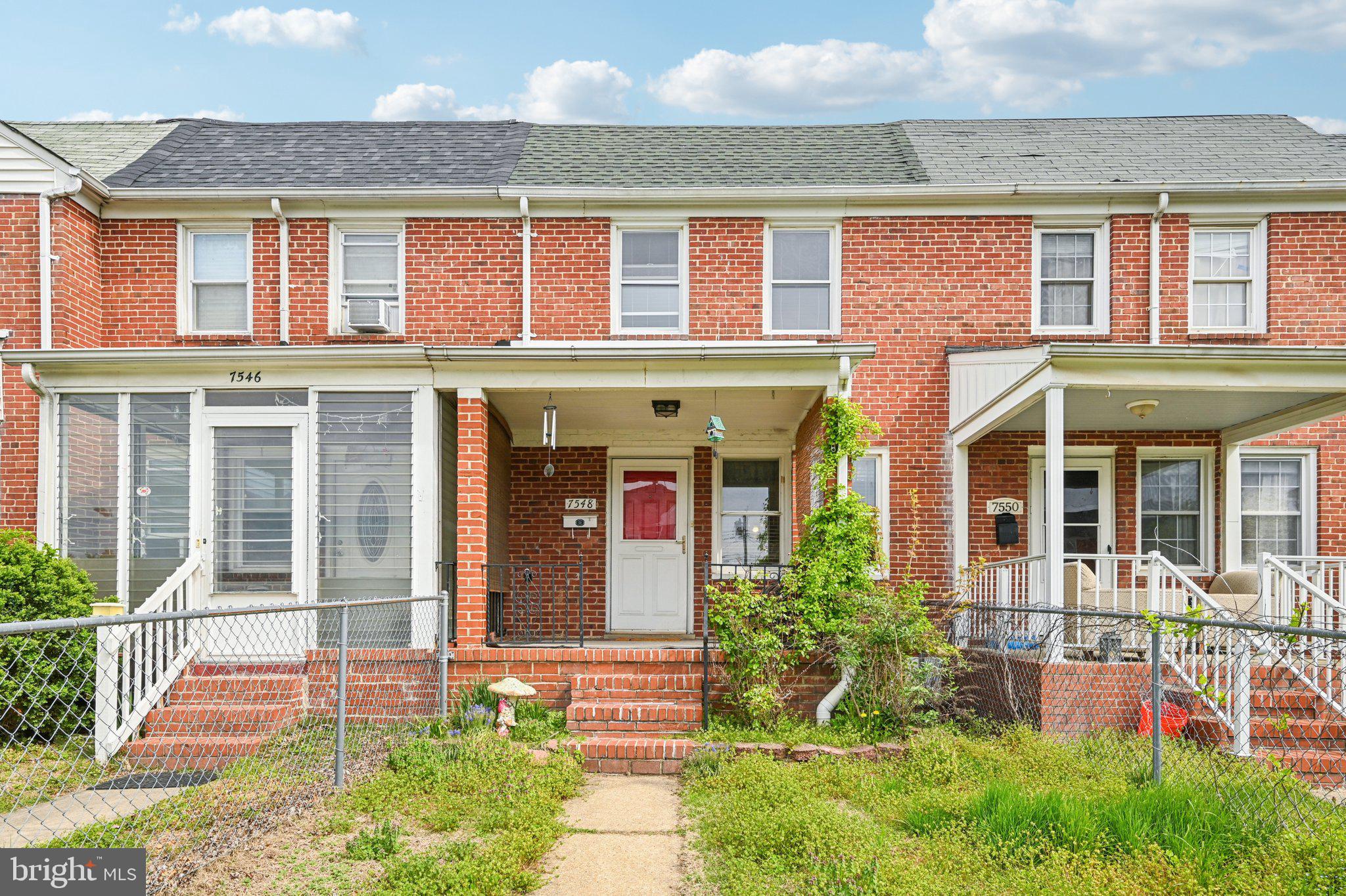 Charming and affordable opportunity in a convenient Dundalk location! This classic brick townhome offers a functional layout with comfortable living and dining spaces, making it a great option for a first-time buyer, downsizer, or investor.

Enjoy easy access to nearby shopping, dining, parks, and major commuter routes—everything you need is just minutes away. 

The property also features an adorable front porch, a covered back deck and a large shed, offering excellent storage or workspace potential. A great bonus for a home at this price point.

With solid bones and room to personalize, this home is perfect for someone looking to build equity over time or add to their investment portfolio. Buy a whole house for less than it would cost you to rent!!
