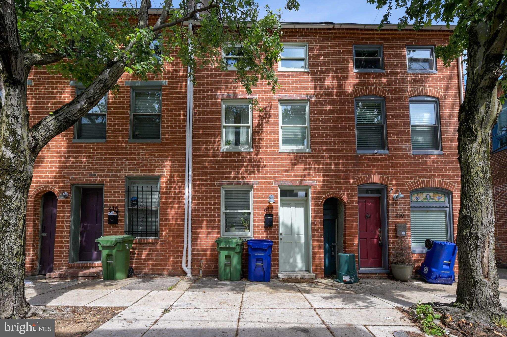 Recently renovated rowhome in the heart of Upper Fells Point with 3 remaining years of CHAP tax credit — a tremendous monthly savings! 3 spacious upper level bedrooms, 2 full bathrooms and convenient half bath on the main level. Upgraded light filled kitchen with granite countertops, stainless steel appliances, and plenty of cabinet space! Entertain this summer outside on the spacious back patio or on the large  rooftop deck!
