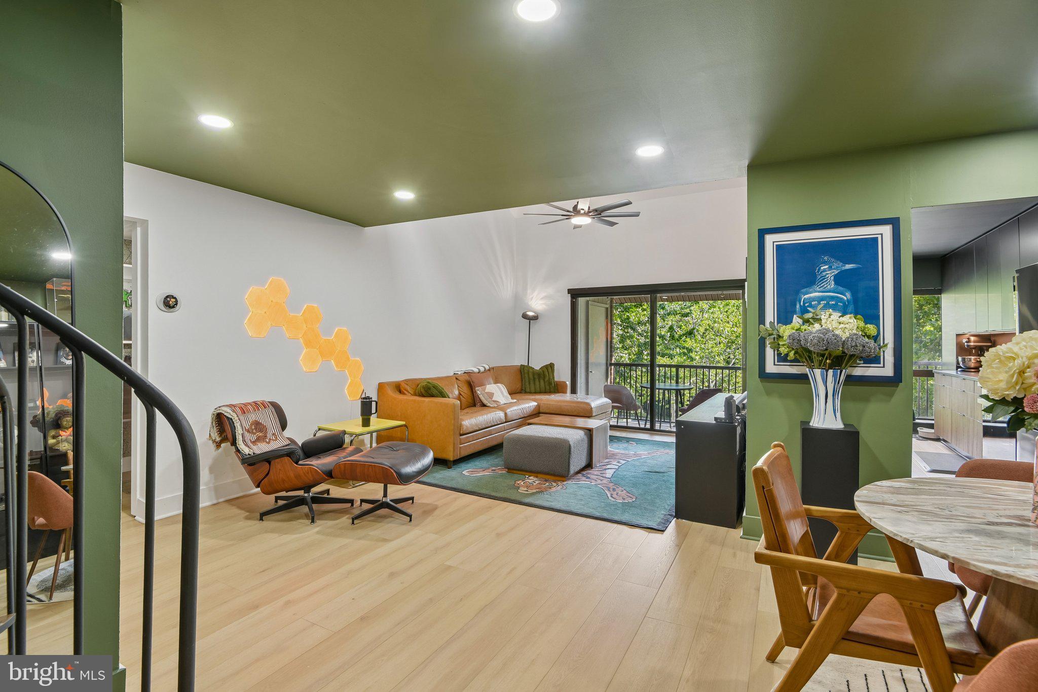 Welcome to 1231 Gemini Dr Unit L, a beautifully updated top-floor residence with a rare and highly desirable lofted floor plan. Offering 1 bedroom and 1 bathroom across 1,133 sq. ft., this unit stands out as one of the largest layouts in the building and has been fully renovated to deliver a clean, modern aesthetic throughout.

Soaring ceilings and recessed lighting create an open, airy feel the moment you step inside. The main living area is anchored by a stylish spiral staircase leading to the spacious loft, a versatile upper-level space ideal for a second bedroom, home office, or additional lounge area. Skylights and an additional large ceiling fan enhance the loft with natural light and comfort, while the top-floor location provides added privacy with no neighbors above.

The kitchen has been completely updated with stainless steel appliances, modern wood cabinetry, and has ample storage space. Just off the kitchen and family room, a balcony offers a comfortable outdoor retreat. The main living area also features a contemporary ceiling fan, adding both style and function for warmer months.

The bathroom has been refreshed with modern finishes, contributing to the home’s cohesive, upscale feel throughout.

Ideally located in Annapolis, the property is just minutes from downtown, offering easy access to waterfront dining, restaurants, shopping, and local entertainment. Easy access to Route 50 and the Bay Bridge. Community amenities include trash removal, as well as access to a pool and tennis courts. Condo association is FHA approved; buyer’s lender to verify eligibility.