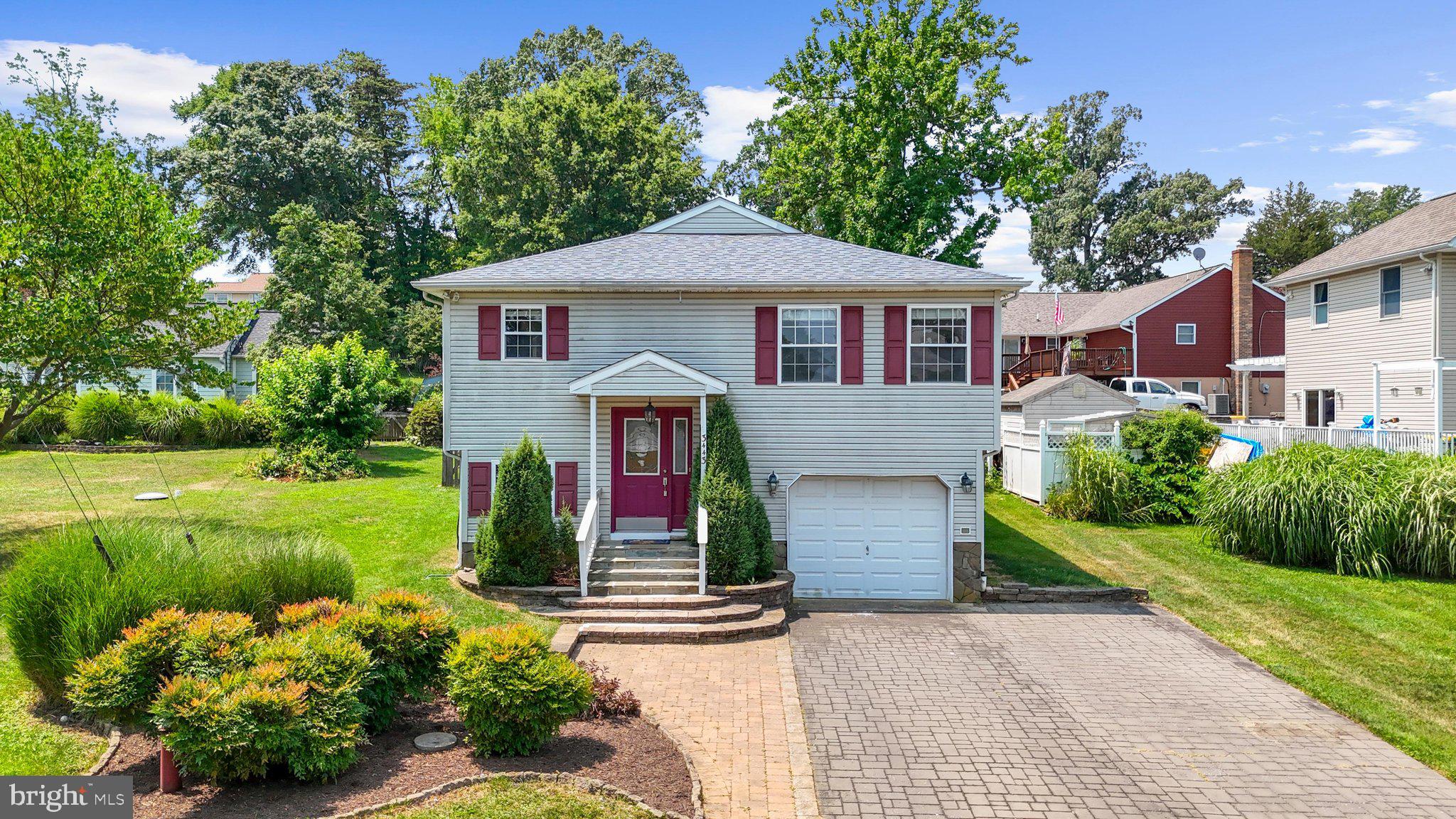 Don't miss this opportunity to own a beautiful 4-bedroom, 2.5-bath, one car attached garage, granite counter topped kitchen, and fully finished basement home in one of the South River's most sought-after waterfront communities! Enjoy exclusive access to private community beaches, perfect for swimming, kayaking, fishing, or simply relaxing along the Chesapeake Bay. This well-maintained home features a newer roof and water heater, providing peace of mind for years to come. The attractive paver driveway adds exceptional curb appeal, while the spacious floor plan offers plenty of room for family living and entertaining. Conveniently located near shopping, dining, and marinas, this home combines the best of waterfront community living with everyday convenience. Schedule your private tour today!