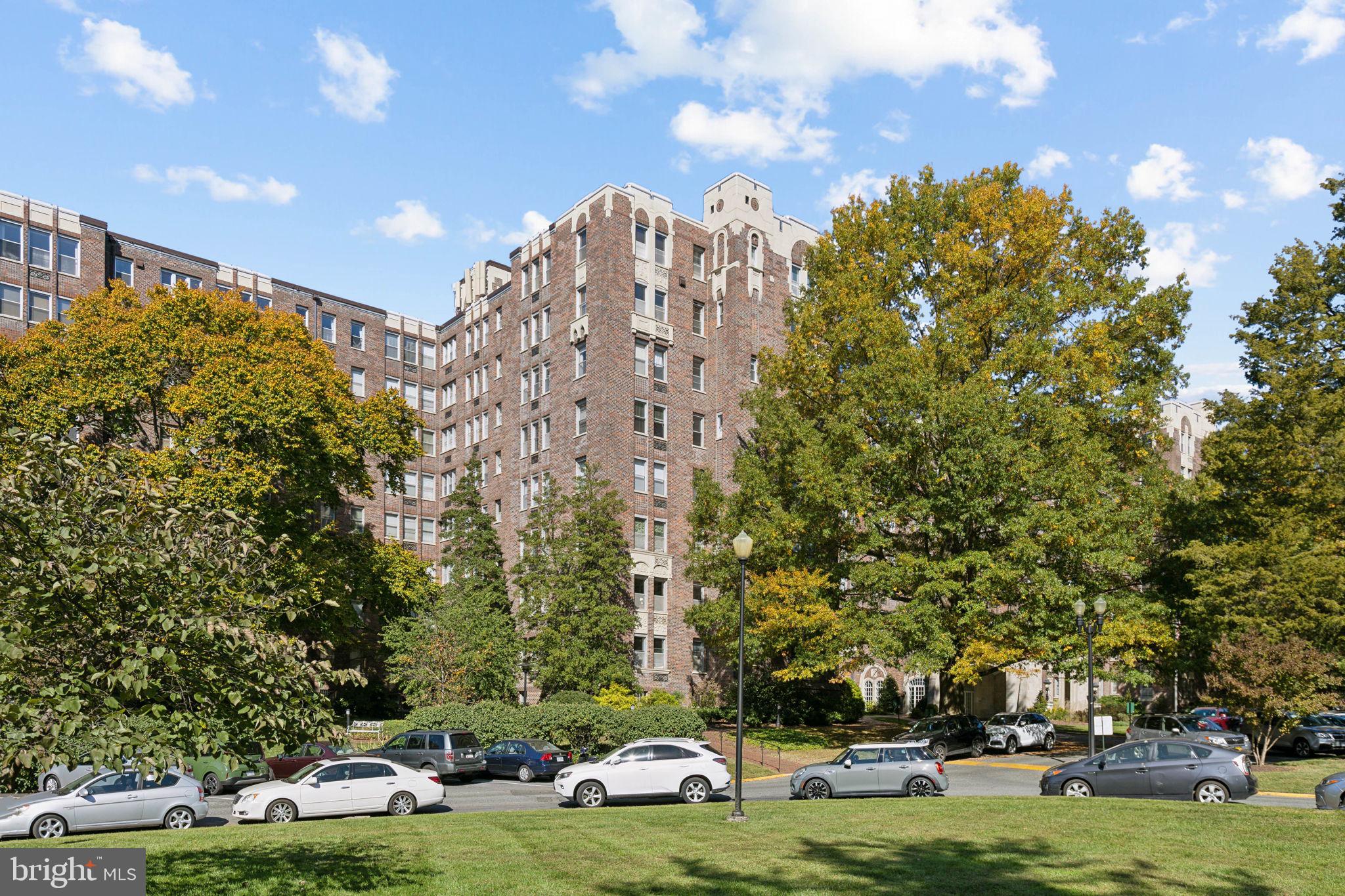 Welcome to unit 605B, a bright and spacious, southwest facing 1 bedroom,  1 bathroom unit in the elegant Westchester Cooperative.  An expansive living room leads to the eat-in kitchen and solarium that offers tranquil views of trees and gardens. Parquet floors and 9 foot ceilings lend to the art deco charm. Brand new HVAC system. The smart floor plan places the bedroom and bathroom on the other side of the entry foyer for added privacy. 

A convenient location with the N2 bus stop at the entrance on Cathedral Ave, N6 across the street and N4 a block away.  Minutes to Georgetown, American University, Cleveland Park,  Washington National Cathedral and downtown.

The complex, sitting on one of the highest points in the city,  is surrounded by more than 10 acres of beautiful, park-like grounds, including a meticulously-maintained three-level sunken garden. Community amenities include:  a concierge desk, beauty salon & barber shop, guest suites, valet services, convenience store (deli, wine & liquor),  guest suites, fitness center, library, onsite parking, service department to assist residents with minor in-unit maintenance requests, and DeCarlo's Italian Restaurant. Experience the ultimate in comfortable and stress-free living!