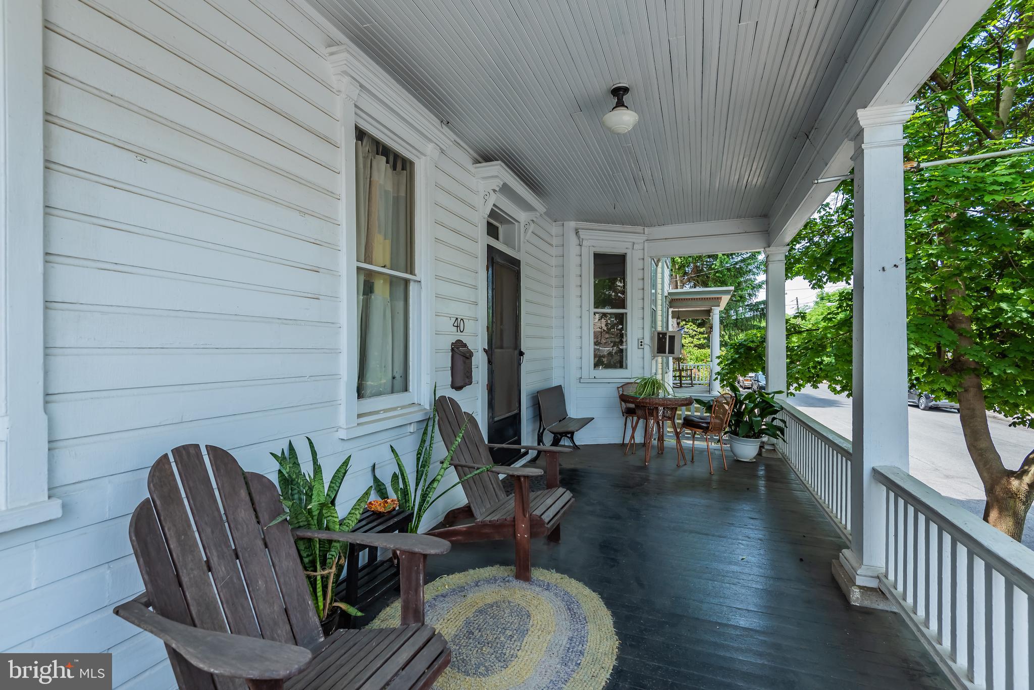 Looking for a beautiful and spacious home on the prettiest street in Newville?  There is plenty of room for everyone in the family!   Situated on a  peaceful and quiet street in the Historic Borough just down the street from the Public Library, Veterans Memorial and the famous Fountain Square.  Walk only minutes to the Elementary School, Community Park, Cumberland Valley Rail-Trail, or Historic Laughlin Mill. The back yard is full of lovely landscaping, organic vegetable gardens, and fruit trees that have been carefully maintained.  The home is filled with beautiful original hardwood floors, front and rear staircases and pocket doors as well as re-purposed doors, glass, and wall cabinets.   Standing on the front porch will immediately take you back to the less complicated days!  This place is a 'MUST SEE'.  Heating is currently coal stove with backup electric baseboard heaters in Laundry Room and Kitchen.  Seller is reserving some of the plants in the yard.  A list can be provided.  Settlement to coincide with Seller's settlement at new home.