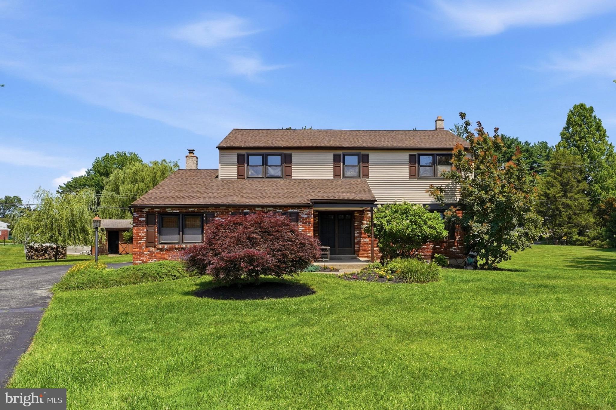 Try 2 Beat It!! Enjoy your own private backyard retreat featuring an in-ground pool — perfect for relaxing, entertaining, and creating lasting memories. Located in the award-winning Wissahickon School District, this 2 story colonial situated at the top of the cu de sac, on a 0.67 flat property ,offers comfort  and lifestyle all in one. Many  improvements including kitchen with large center island, baths, finished basement, roof, heat  and c/a. ...A wonderful opportunity to make it your own! A Tempting Value at this Reduced Price!l!!