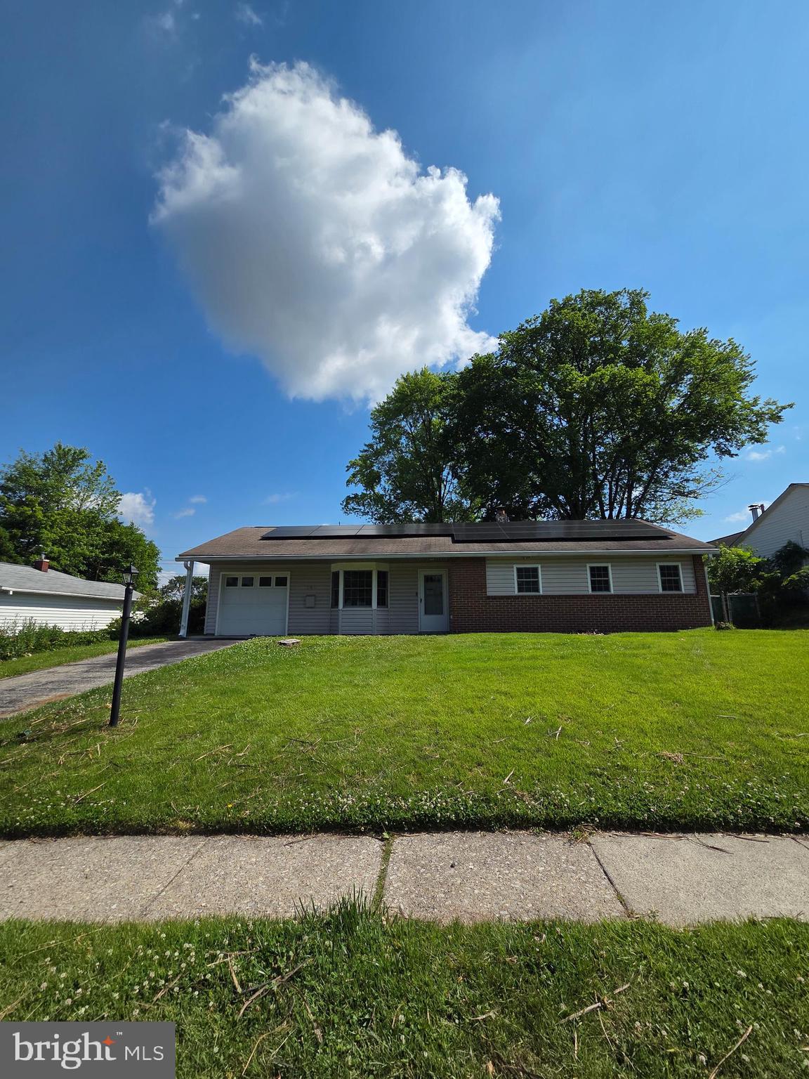 Welcome to 205 Brookside Rd. in Norristown! This beautifully renovated single-detached ranch home offers the perfect combination of modern updates and convenient one-floor living.
Featuring 4 private bedrooms and 2 full bathrooms, this home provides plenty of space for family, guests, or a home office setup.
Step inside to a spacious living room filled with natural light, creating a warm and inviting atmosphere. The dining area flows seamlessly into the brand-new kitchen, making it ideal for
both everyday living and entertaining. The kitchen features stainless steel appliances, ample cabinetry, generous counter space, a breakfast bar, and a pantry for additional storage.
The home offers a well-designed layout with three private bedrooms and a full bathroom located on one side of the home. On the opposite side, you'll find a spacious primary suite
complete with a walk-in closet, a large private bathroom, and abundant natural light, creating the perfect retreat at the end of the day.
Outside, enjoy a large fenced backyard with plenty of room for entertaining, gatherings, pets, or simply relaxing. Additional features include a convenient one-car attached garage with
direct access into the home, main-floor laundry hookups, and a solar-ready setup already in place for future energy savings.
Move-in ready and thoughtfully updated throughout, this home offers the comfort, space, and convenience you've been searching for. Schedule your showing today and see everything 205 Brookside Road has to offer!!
Has a brand new HVAC and AC system installed!