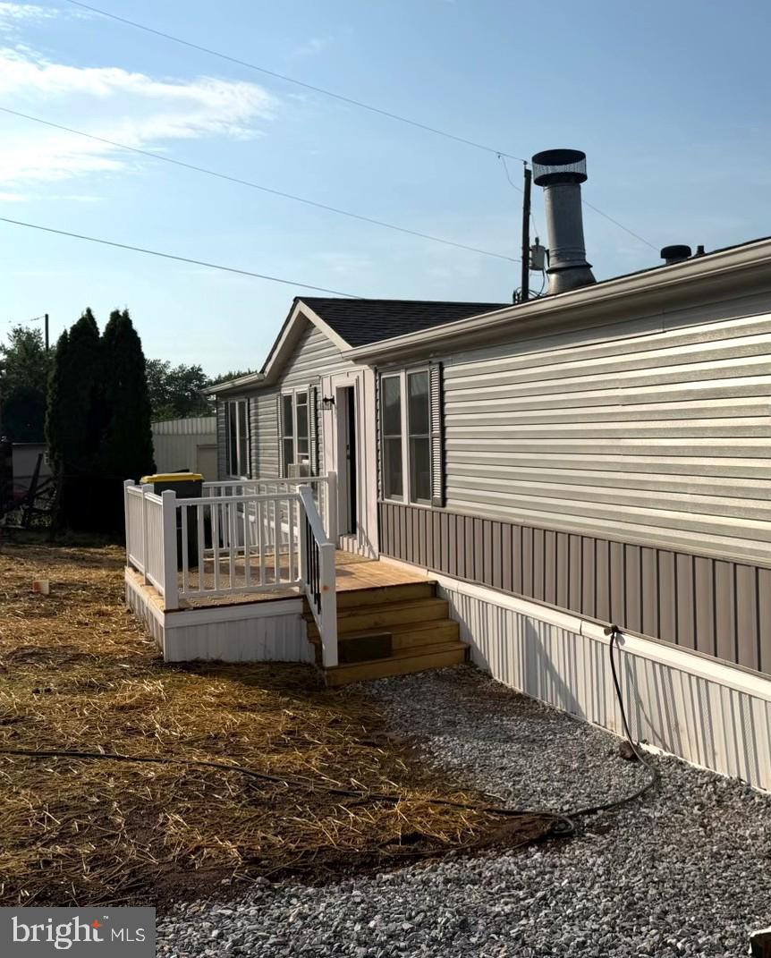RARE TO FIND  1,680 sq ft home 1 floor living.  MUST SEE...  4 BEDROOMS, 2 baths renovated 28x60 doublewide in Northeastern school district. Meadow Run MHP is $400 mo lot rent. Home just moved to this location in July 2026 and will be tax assessed after new buyer takes ownership. Optional 1 year home warranty is available for purchase. Has a fireplace in the living room. Freshly painted, new kitchen appliances included, central air unit just placed. see 25 pics.