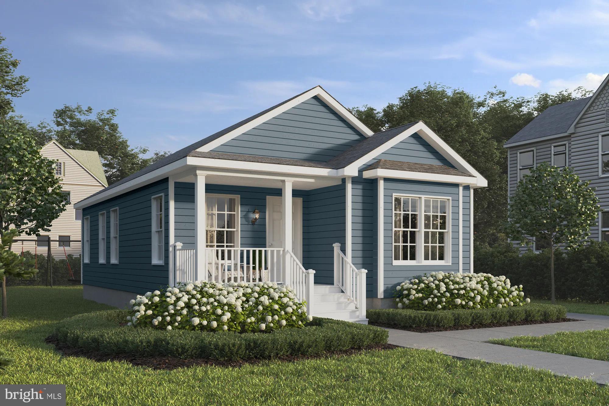 The Mulberry is a spacious 899 sq. ft. cottage designed to provide comfort and flexibility. With 2 bds & 2 full ba, it’s perfect affordable option for a 2nd home/beach house. The open dining & living area create a welcoming space for gatherings, while the optional front porch adds charm & outdoor functionality. Thoughtful details like a walk-in closet & utility area make The Mulberry both practical & inviting. This cottage checks all the boxes & can be modified to increase square footage & bedrooms. This home is located in Captain's Cove & features indoor & outdoor pools, a restaurant, banquette rooms, fitness center, basketball & tennis courts, boat launch, playground, security & so much more! Home is to be built & the photos of the model home may include options. Taxes based on land only.