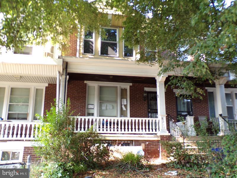 Great 2-story brick row, built in 1928 located in Northwest neighborhood of Philadelphia. Property features open front porch and fenced in rear yard. walk into a spacious living room, dining room and kitchen. Second floor shows 3 bedrooms, 3 pc hall bath, full unfinished basement. Plenty of street parking.