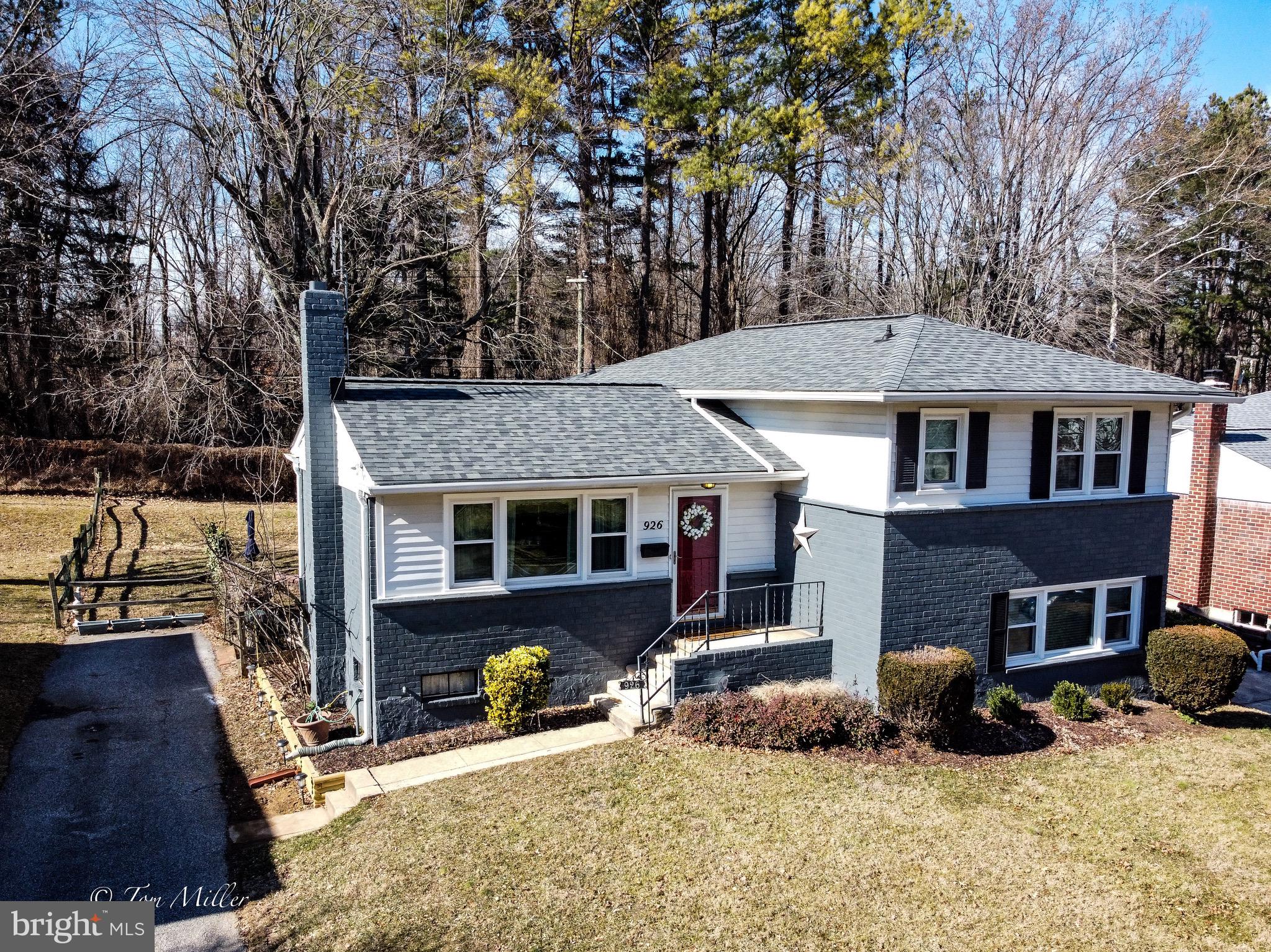 Well maintained, 3 bedroom, 2.5 bath Campus Hills split level home. Beautiful hardwood floors, large reconfigured primary bedroom with newly updated bathroom. Hall bathroom updated with glass tub sliders. First floor level has large family room with gas fireplace , ceramic tile floor, kitchen with gas stove, updated appliances. Powder room on 1st floor, Walk out to private patio area which backs up to woods (Goucher College). New roof 2019, New gas boiler 2020, 2021 New A/C system. New windows . Beautiful home! Campus Cabana is the community pool.