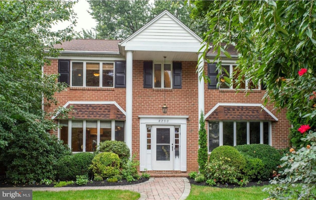 Spacious 4-bedroom, 2.5-bath Colonial in the highly desirable Elkins Park neighborhood. This classic center-hall home blends timeless charm with modern comfort, featuring a stately brick exterior, hardwood floors throughout, and elegant architectural details. A 1,385-square-foot unfinished basement provides an incredible canvas to dramatically expand your usable living space with endless possibilities. The open-concept eat-in kitchen is designed for both everyday living and entertaining, complete with granite countertops and natural light. Step outside to a large deck, perfect for gatherings, outdoor dining, or relaxing evenings. Inside, enjoy the warmth of a cozy wood-burning fireplace and retreat to the spacious Primary Suite with an updated en-suite bath. With its beautiful combination of classic character and thoughtful updates, this home offers warmth, comfort, and enduring appeal in a sought-after location. Conveniently located near parks, shopping, dining, and public transportation with easy access to Center City Philadelphia.